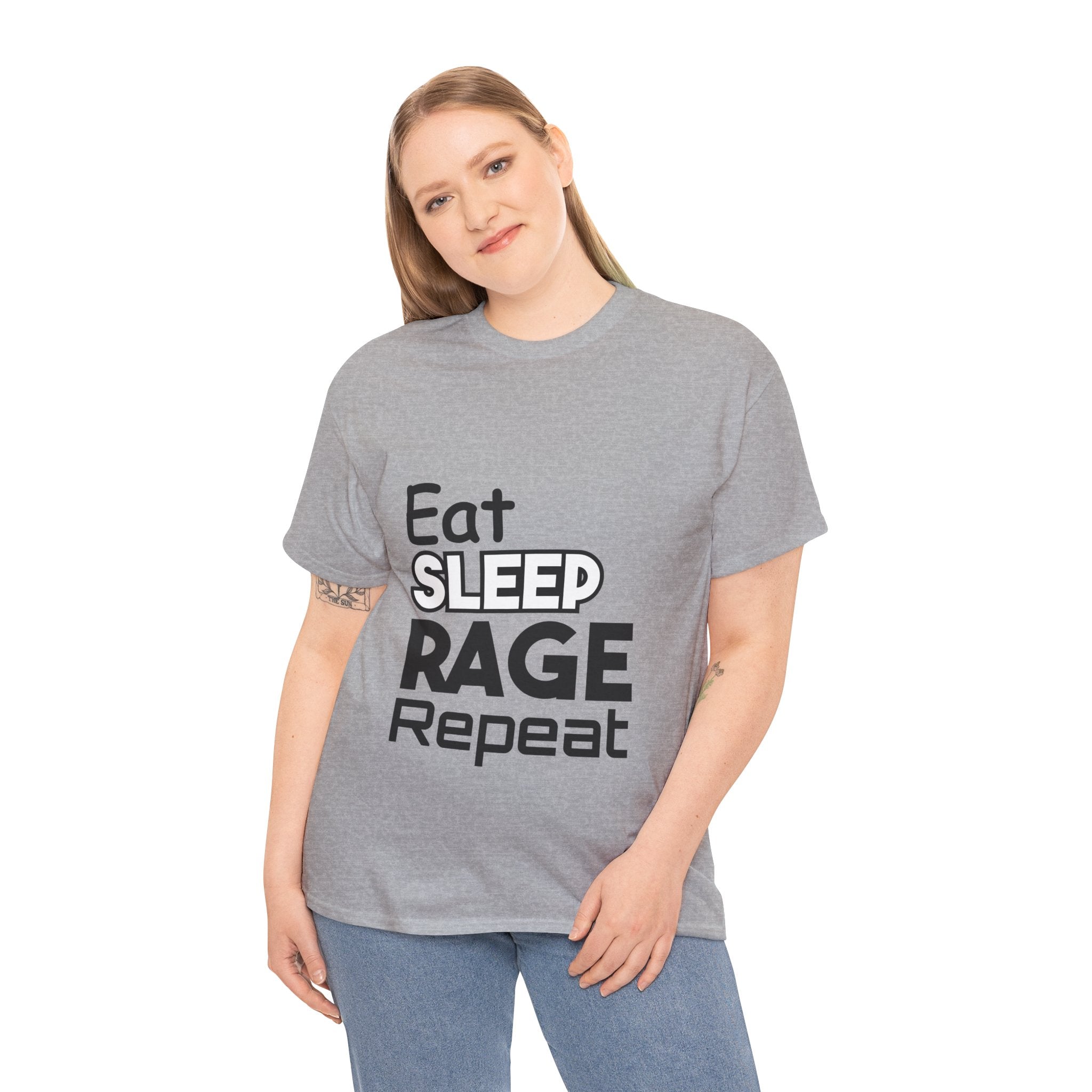 Eat Sleep Rage Repeat Tee