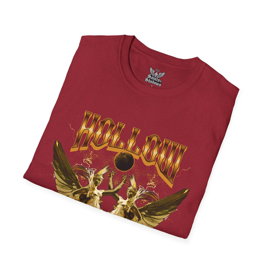 Saints and Shadows - Hollow, Angelic Artwork Unisex Softstyle T-Shirt, Casual Wear
