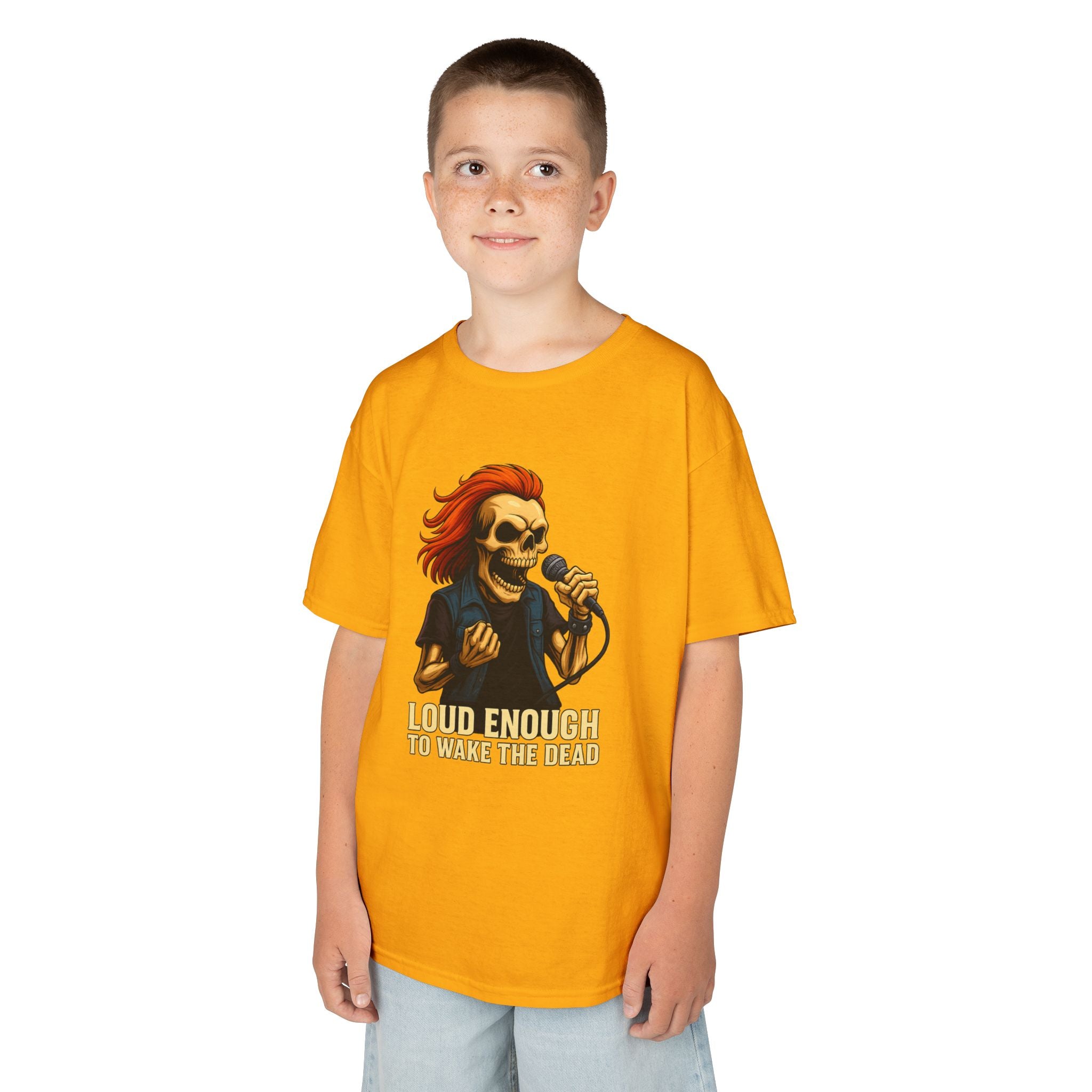 Bone Jams MC Bonez Kids Tee, Loud Enough  to Wake the Dead