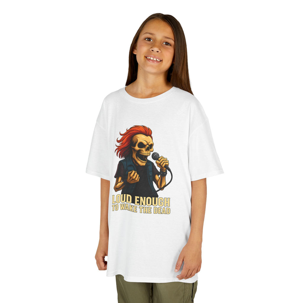 Bone Jams MC Bonez Kids Tee, Loud Enough  to Wake the Dead