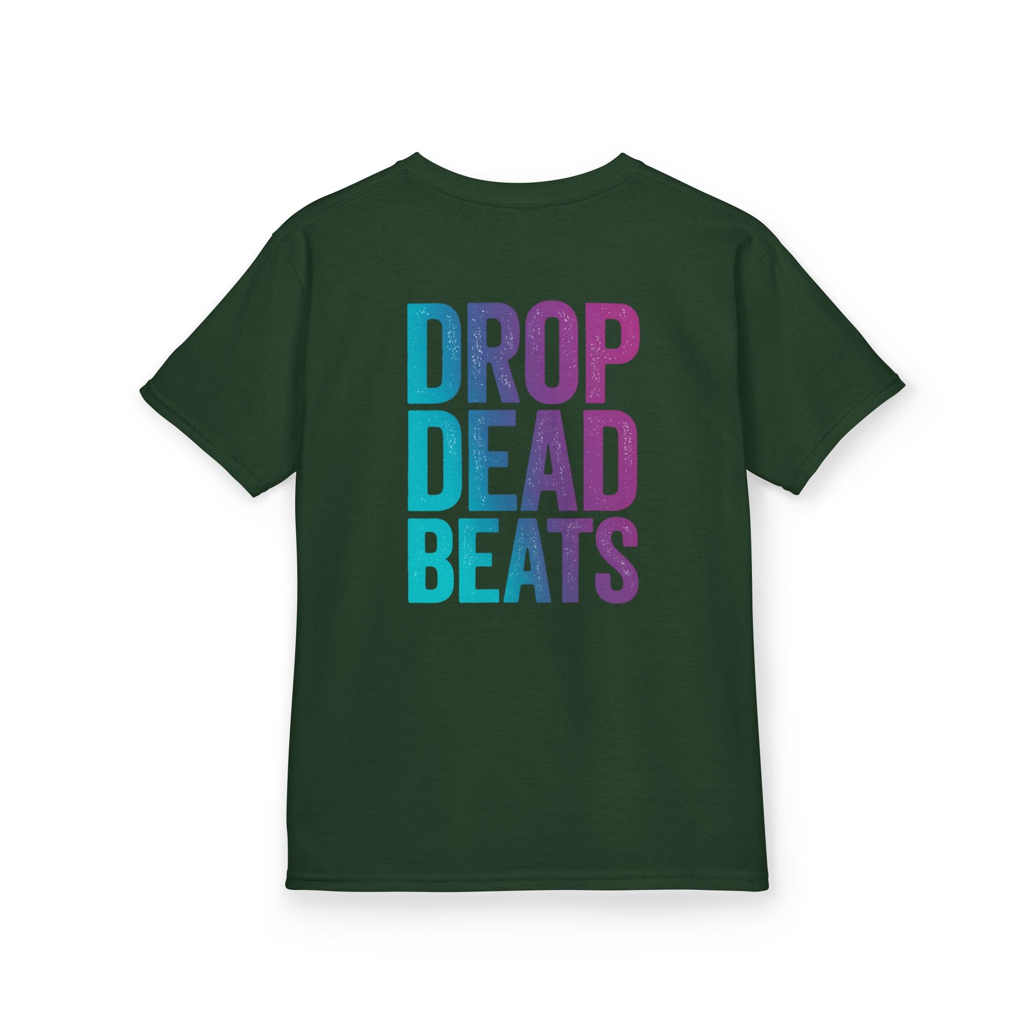Bone Jams MC Bonez Kids Tee | Drummer Edition | Halloween Costume, Birthday Gift & Drop Dead Beats Apparel