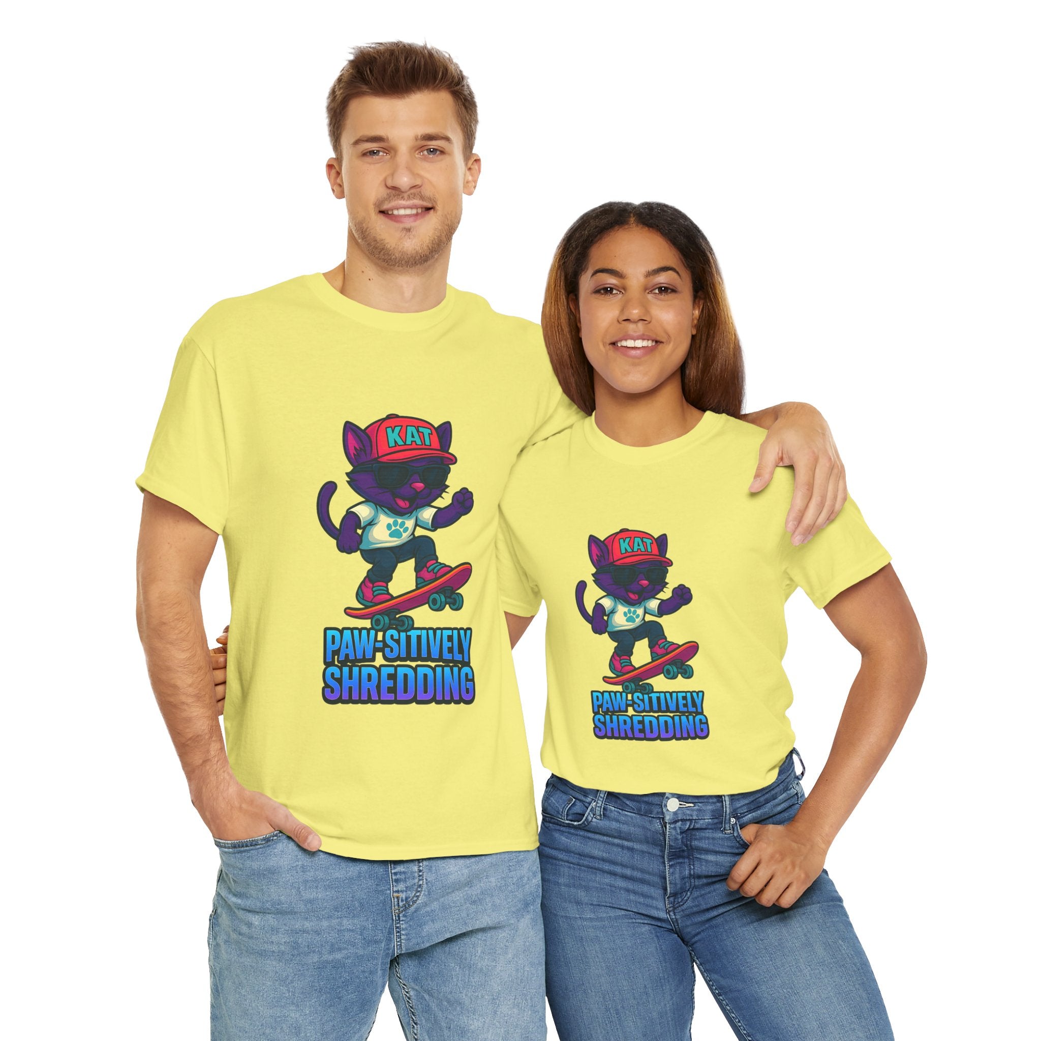 DJ KAT PAWS Paw-sitively Shredding Tee