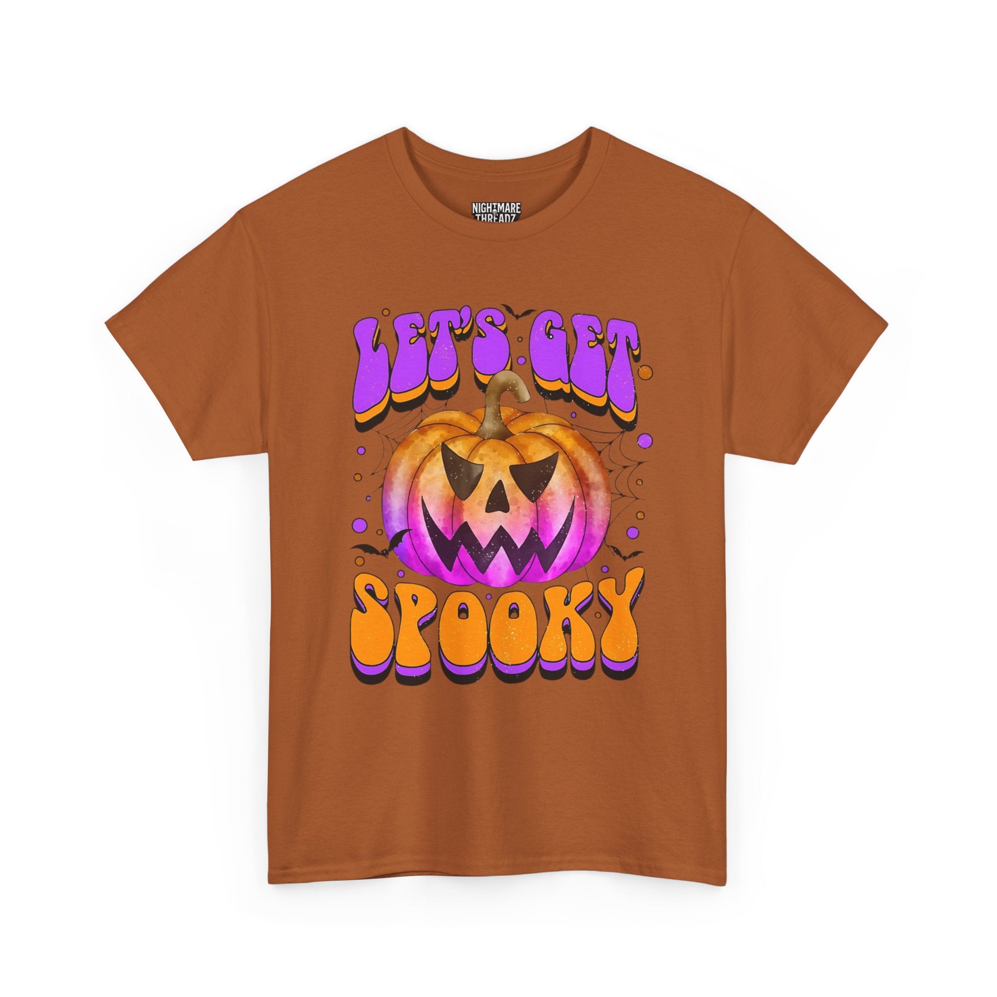 Halloween Spooky Pumpkin Tee, Unisex Cotton Shirt, Halloween Costume, Fall Festivities, Trick or Treat