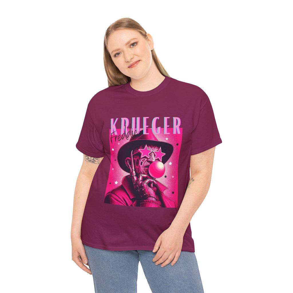 Freddie Kruger, Horror Graphic Tee, Unisex Cotton Shirt, Halloween Costume, Horror Movie Gift, Spooky T-Shirt, Horror Fan Apparel