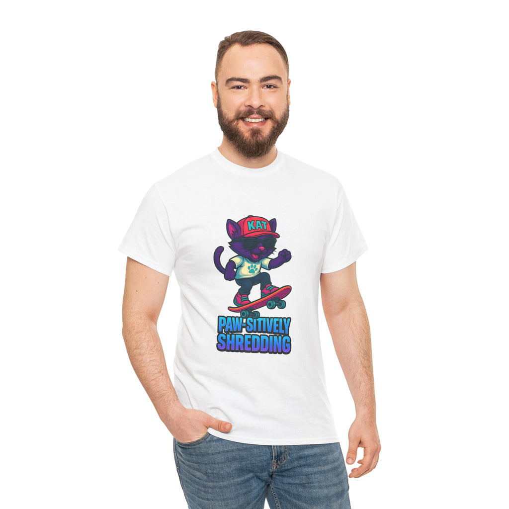 DJ KAT PAWS Paw-sitively Shredding Tee