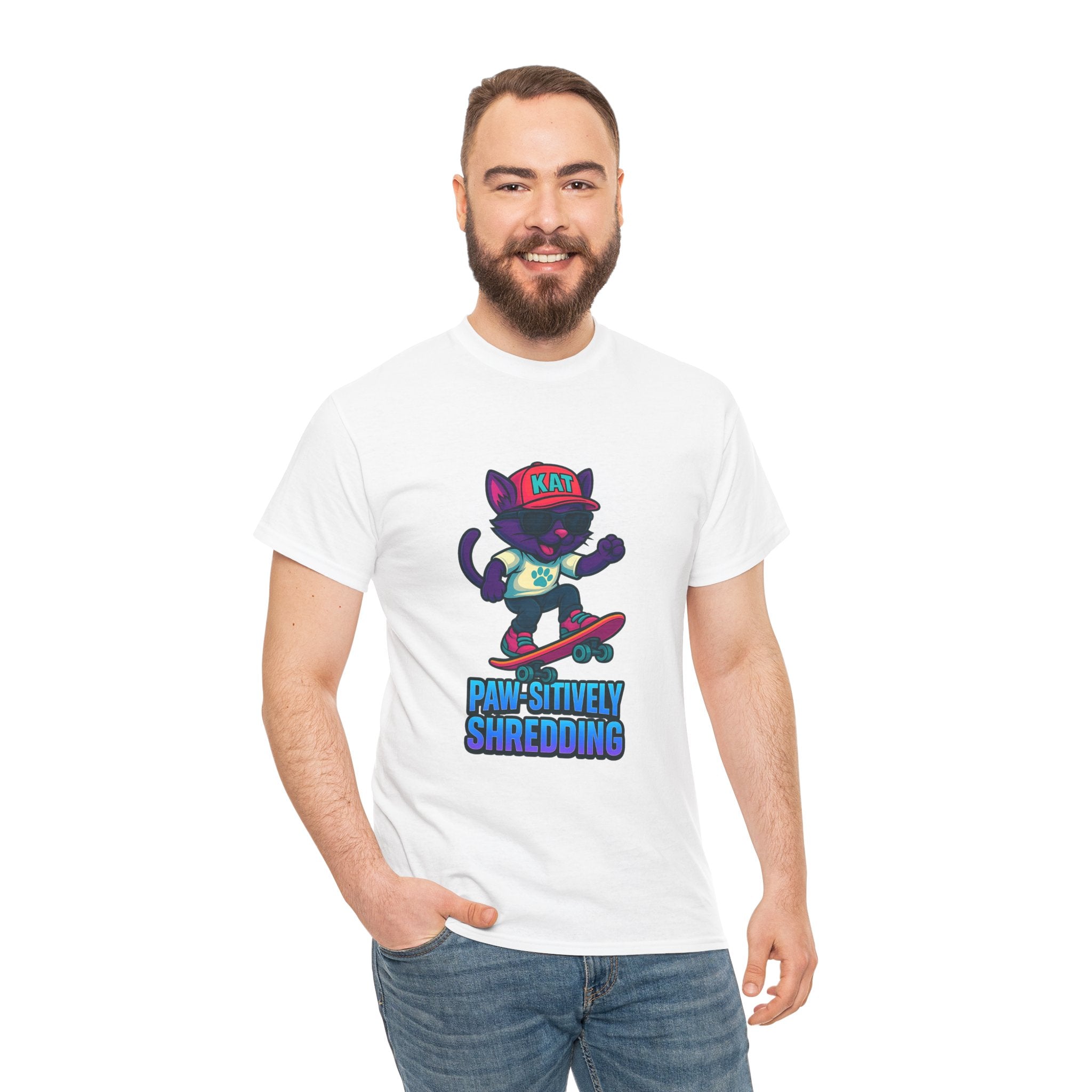 DJ KAT PAWS Paw-sitively Shredding Tee