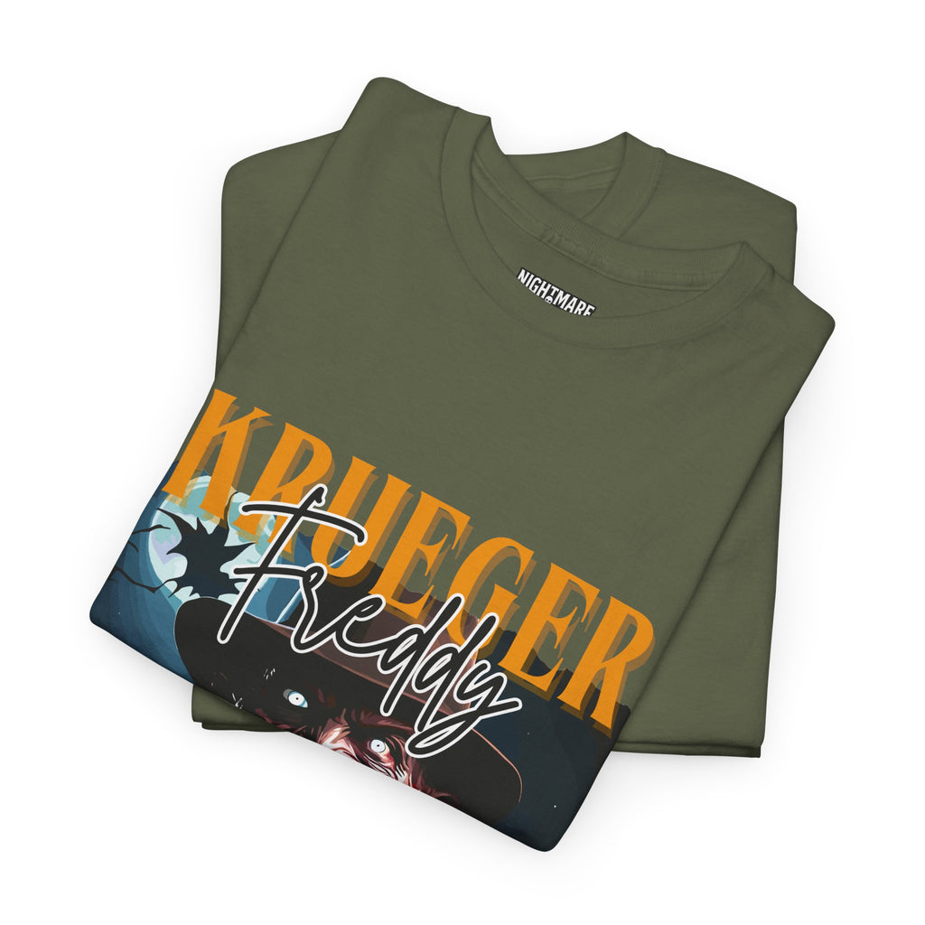 Freddy Krueger, Horror Graphic Tee, Unisex Cotton Shirt, Halloween Costume, Horror Movie Gift, Spooky T-Shirt, Horror Fan Apparel