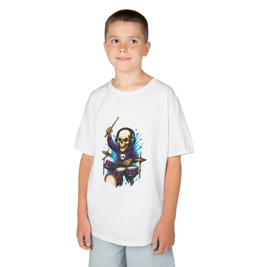 Bone Jams MC Bonez Kids Tee, Drumming Up The Dead