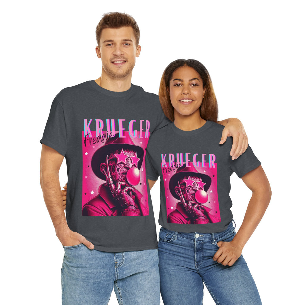 Freddie Kruger, Horror Graphic Tee, Unisex Cotton Shirt, Halloween Costume, Horror Movie Gift, Spooky T-Shirt, Horror Fan Apparel