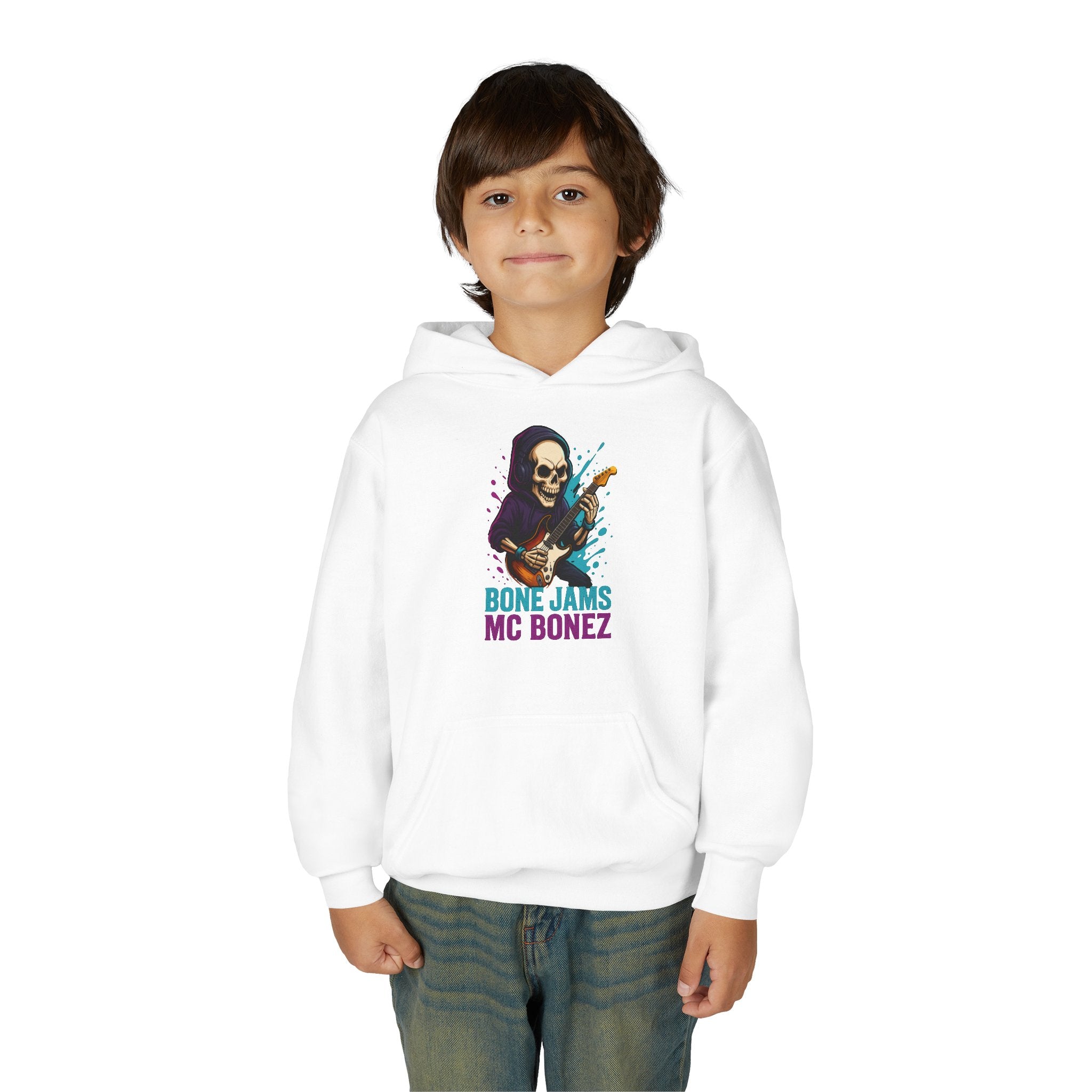 Bone Jams MC Bonez, Kids Hoodie - Gutted Guitarist