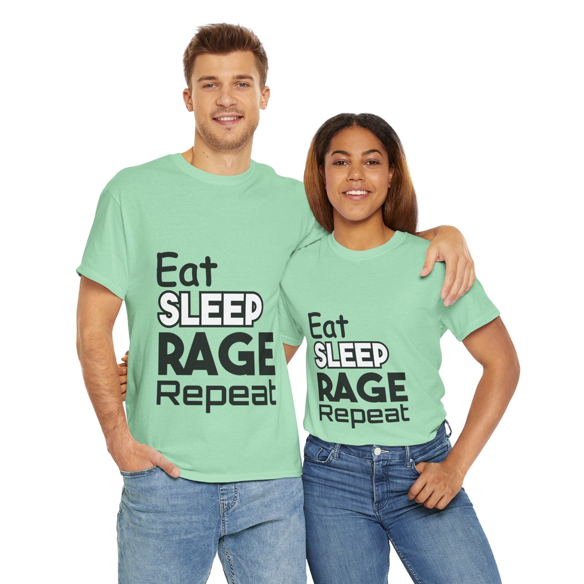 Eat Sleep Rage Repeat Tee