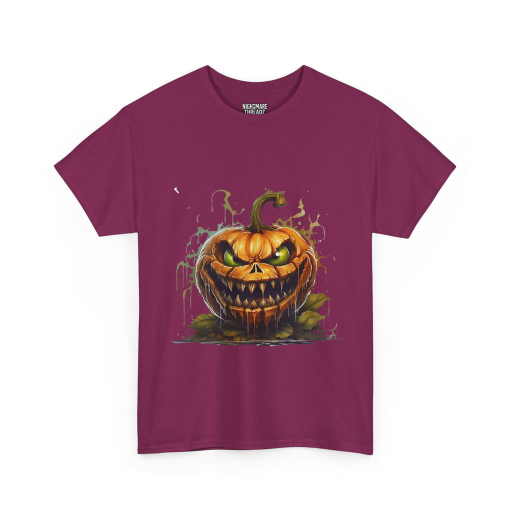 Spooky Pumpkin, Horror Graphic Tee, Unisex Cotton Shirt, Halloween Costume, Horror Movie Gift, Spooky T-Shirt, Horror Fan Apparel