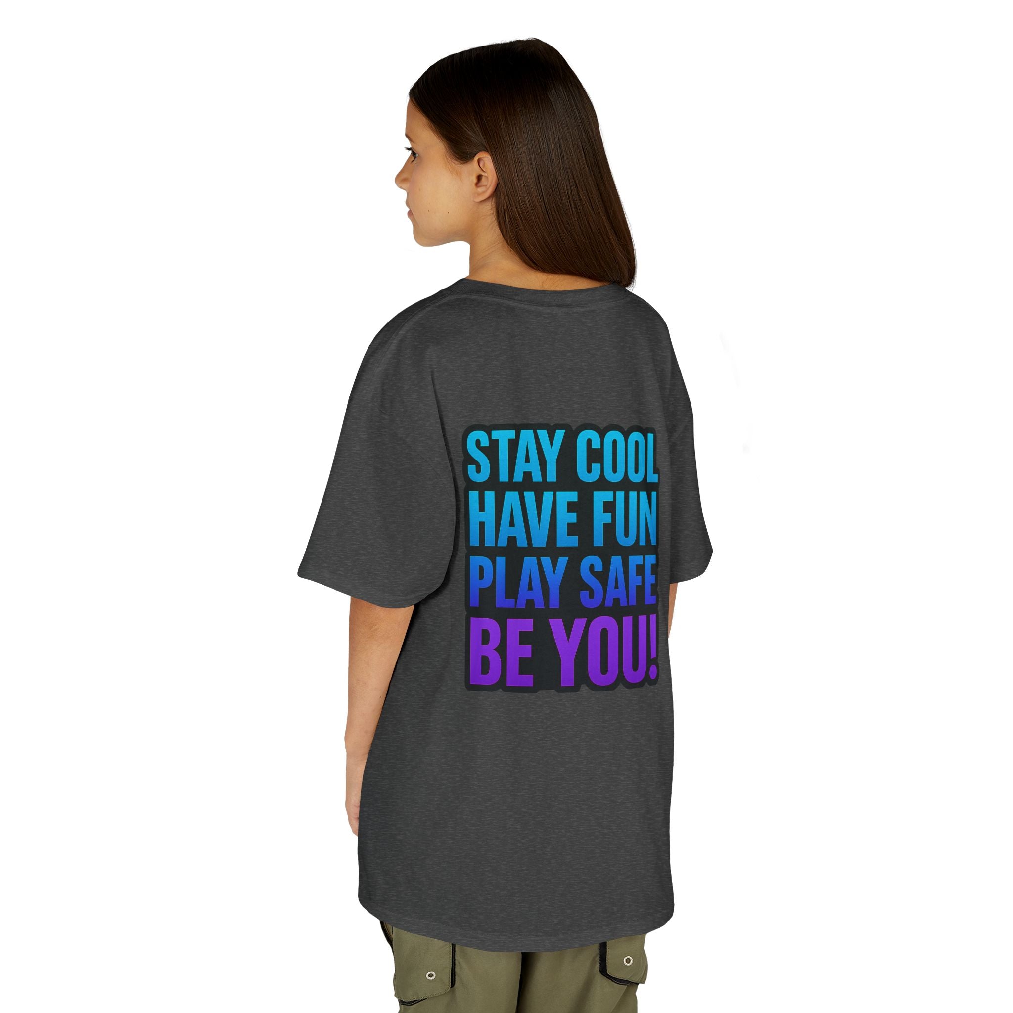 DJ KAT PAWS Purr-fectly Rad Kids Tee | Cool Apparel for Boys & Girls, Motivational Summer Wear & Playful Gift
