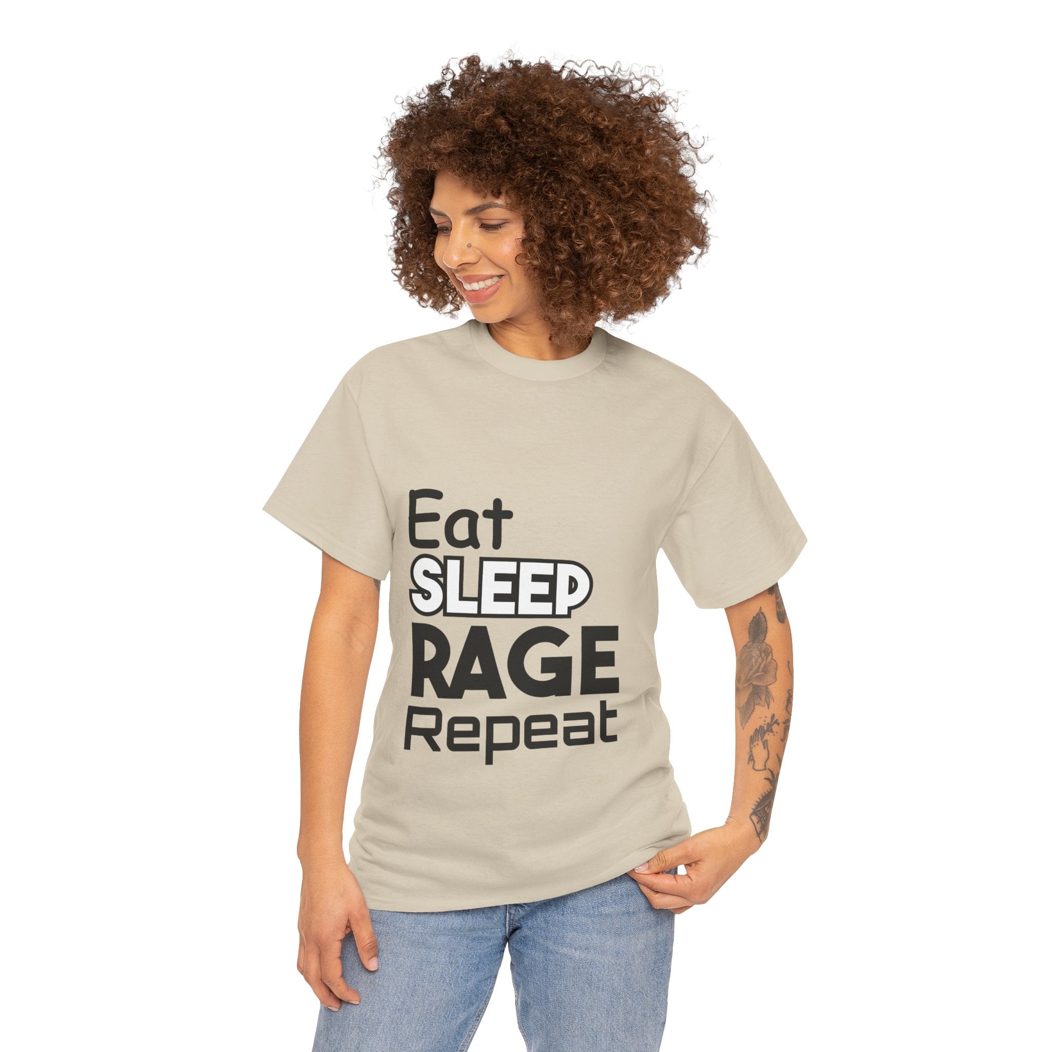 Eat Sleep Rage Repeat Tee