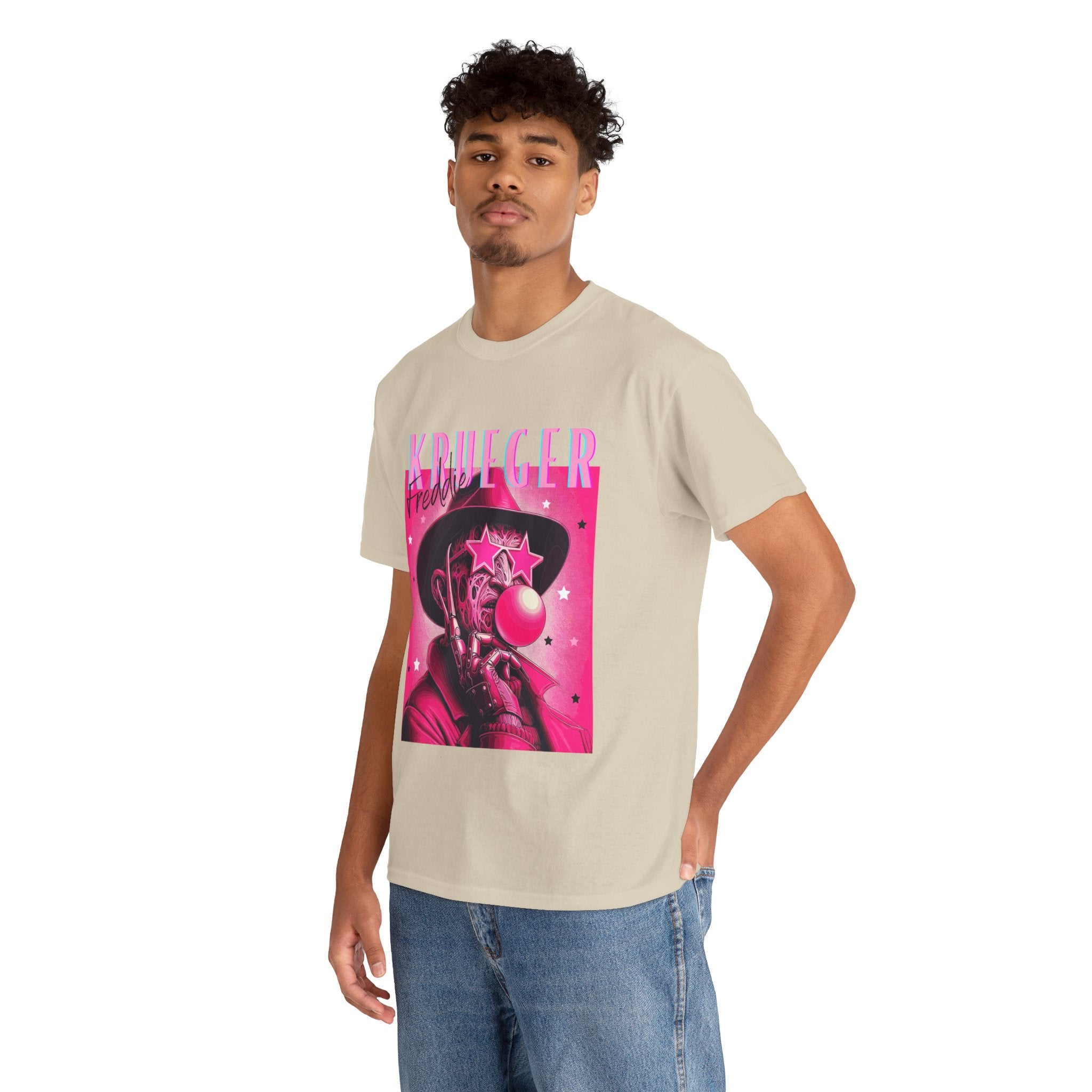 Freddie Kruger, Horror Graphic Tee, Unisex Cotton Shirt, Halloween Costume, Horror Movie Gift, Spooky T-Shirt, Horror Fan Apparel