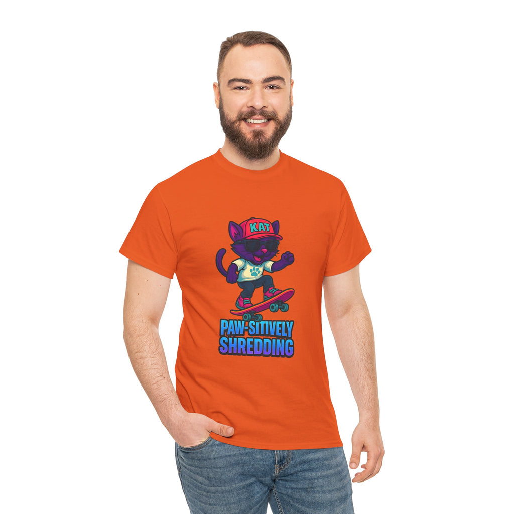DJ KAT PAWS Paw-sitively Shredding Tee