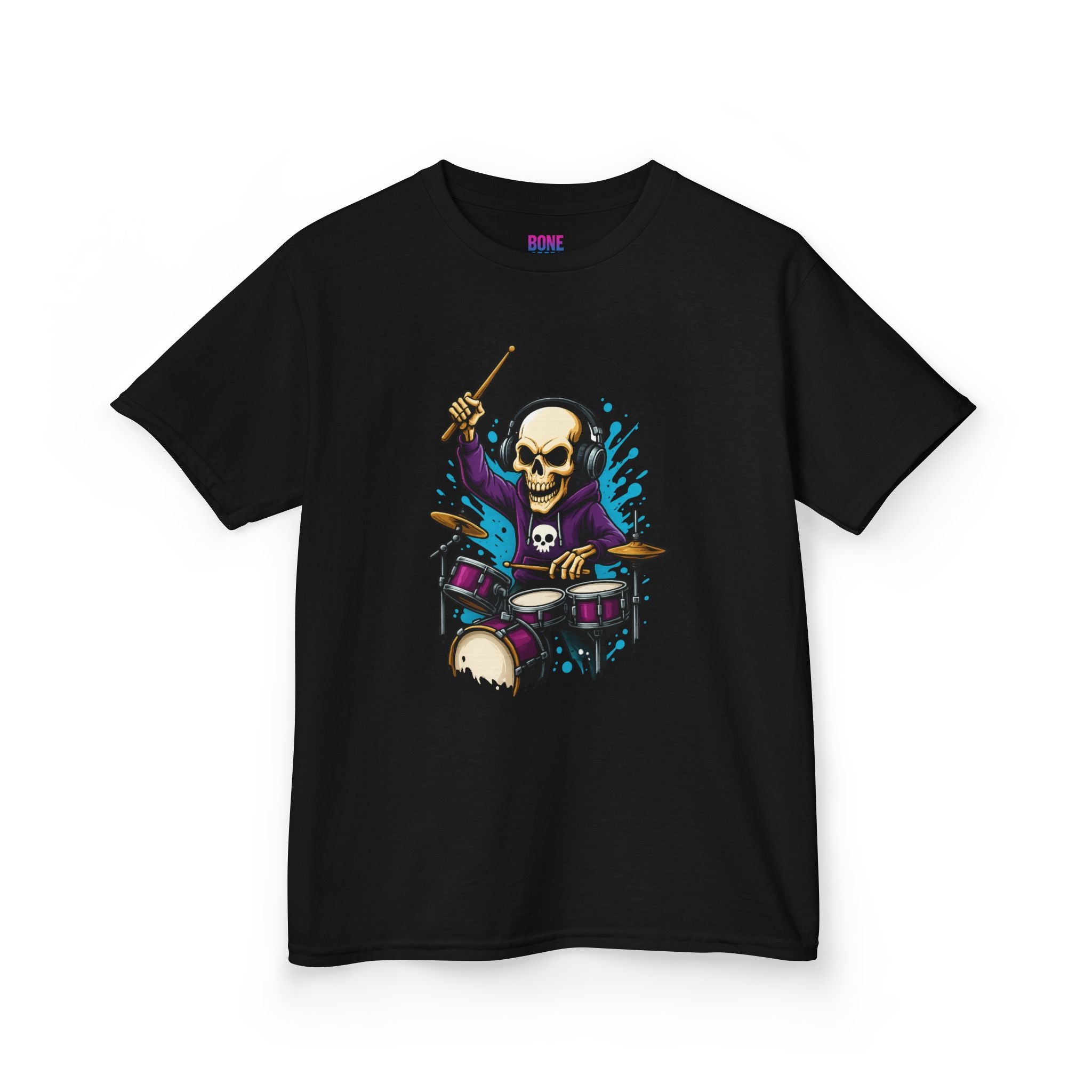 Bone Jams MC Bonez, Kids Tee - Drumming Up The Dead