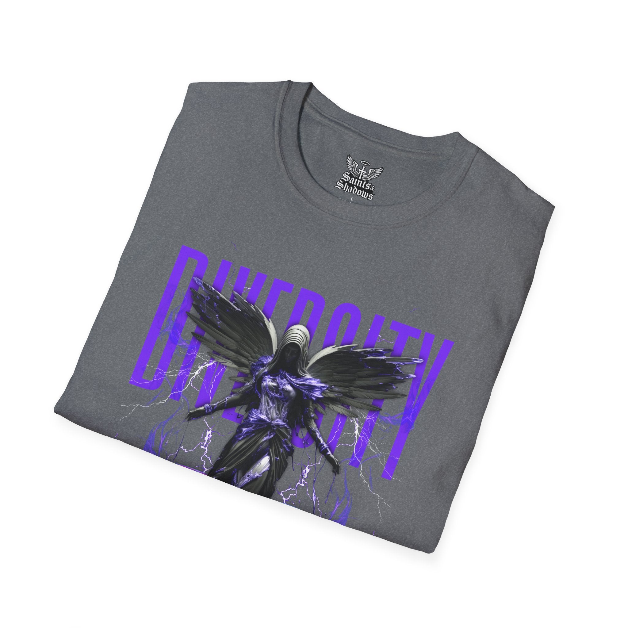 Saints and Shadows - Diversity, Angelic Artwork Unisex Softstyle T-Shirt, Casual Wear