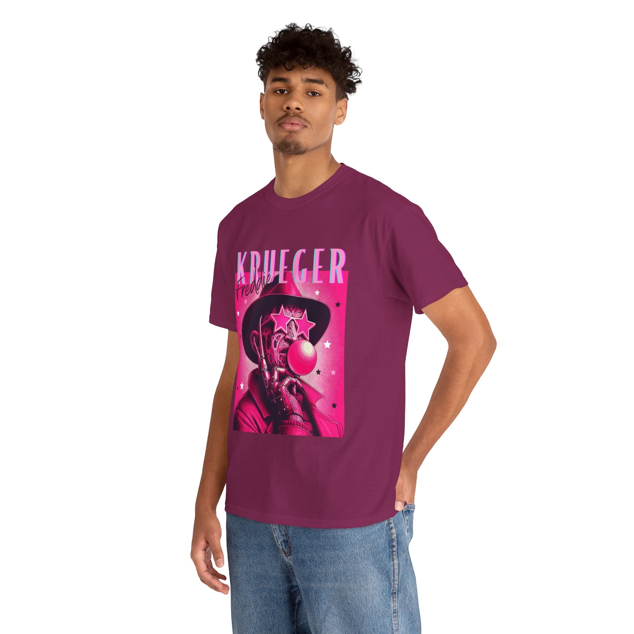 Freddie Kruger, Horror Graphic Tee, Unisex Cotton Shirt, Halloween Costume, Horror Movie Gift, Spooky T-Shirt, Horror Fan Apparel