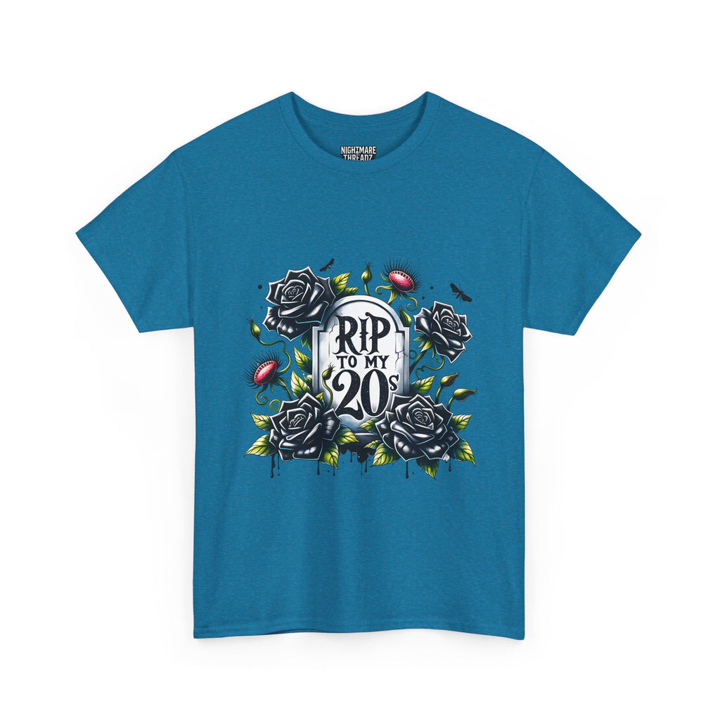 RIP to My 20s Tee, Funny Birthday Gift, Vintage Style Oversized Shirt, Casual Wardrobe Staple, Celebration Apparel