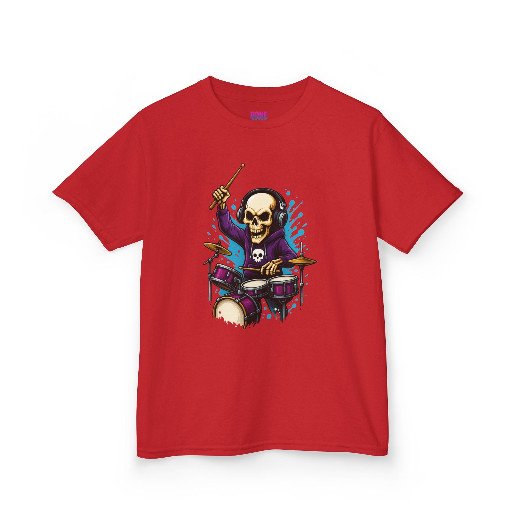 Bone Jams MC Bonez, Kids Tee - Drumming Up The Dead