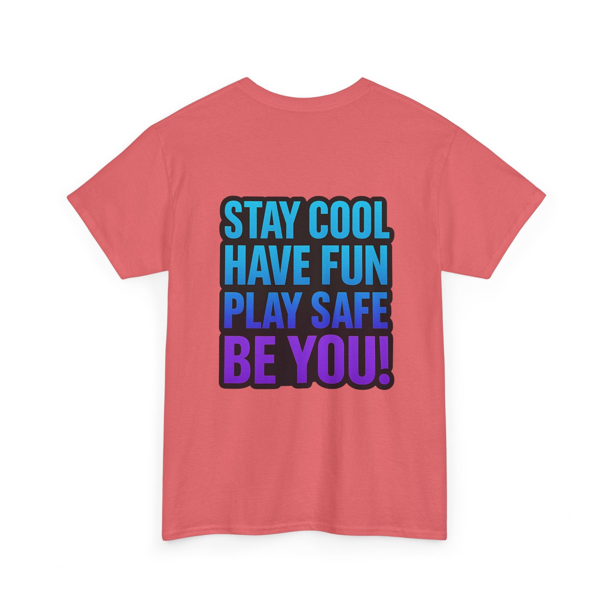 DJ KAT PAWS Surfing Fun T-Shirt | Stay Cool, Have Fun, Play Safe, Be You! | Fun Summer Tee, Gift for Cat Lovers, Beach Vibes