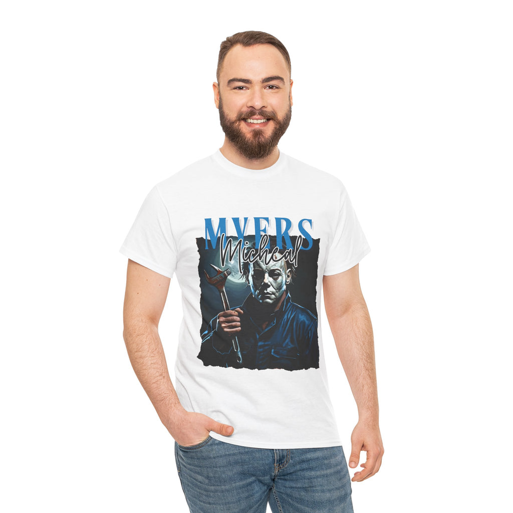 Michael Myers - Horror Graphic Tee, Unisex Cotton Shirt, Halloween Costume, Horror Movie Gift, Spooky T-Shirt, Horror Fan Apparel