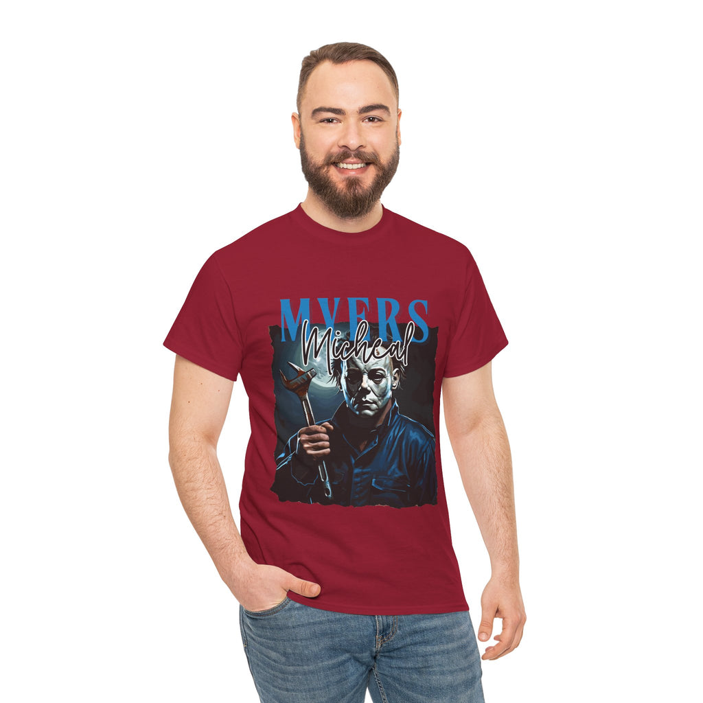 Michael Myers - Horror Graphic Tee, Unisex Cotton Shirt, Halloween Costume, Horror Movie Gift, Spooky T-Shirt, Horror Fan Apparel