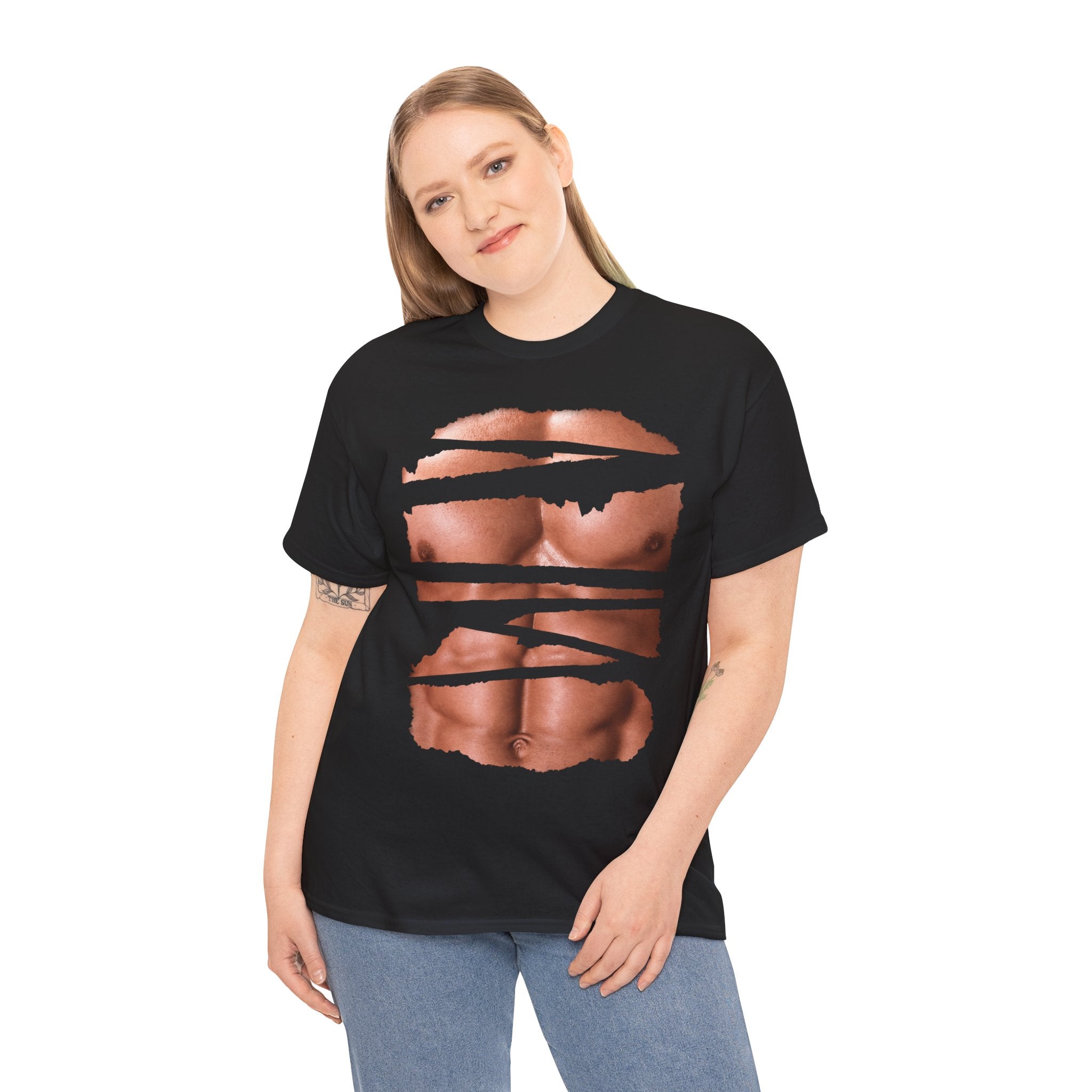 Shredded Abs Tee