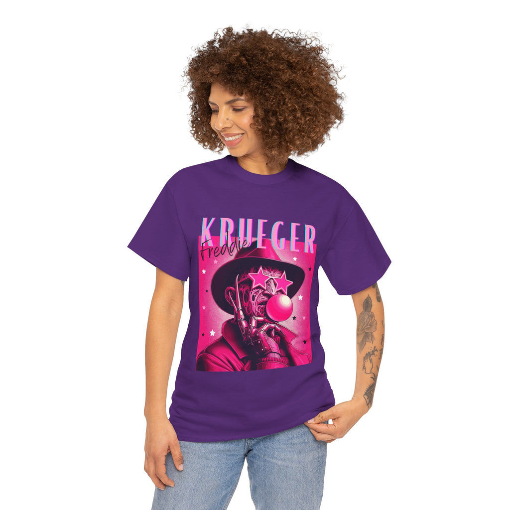 Freddie Kruger, Horror Graphic Tee, Unisex Cotton Shirt, Halloween Costume, Horror Movie Gift, Spooky T-Shirt, Horror Fan Apparel