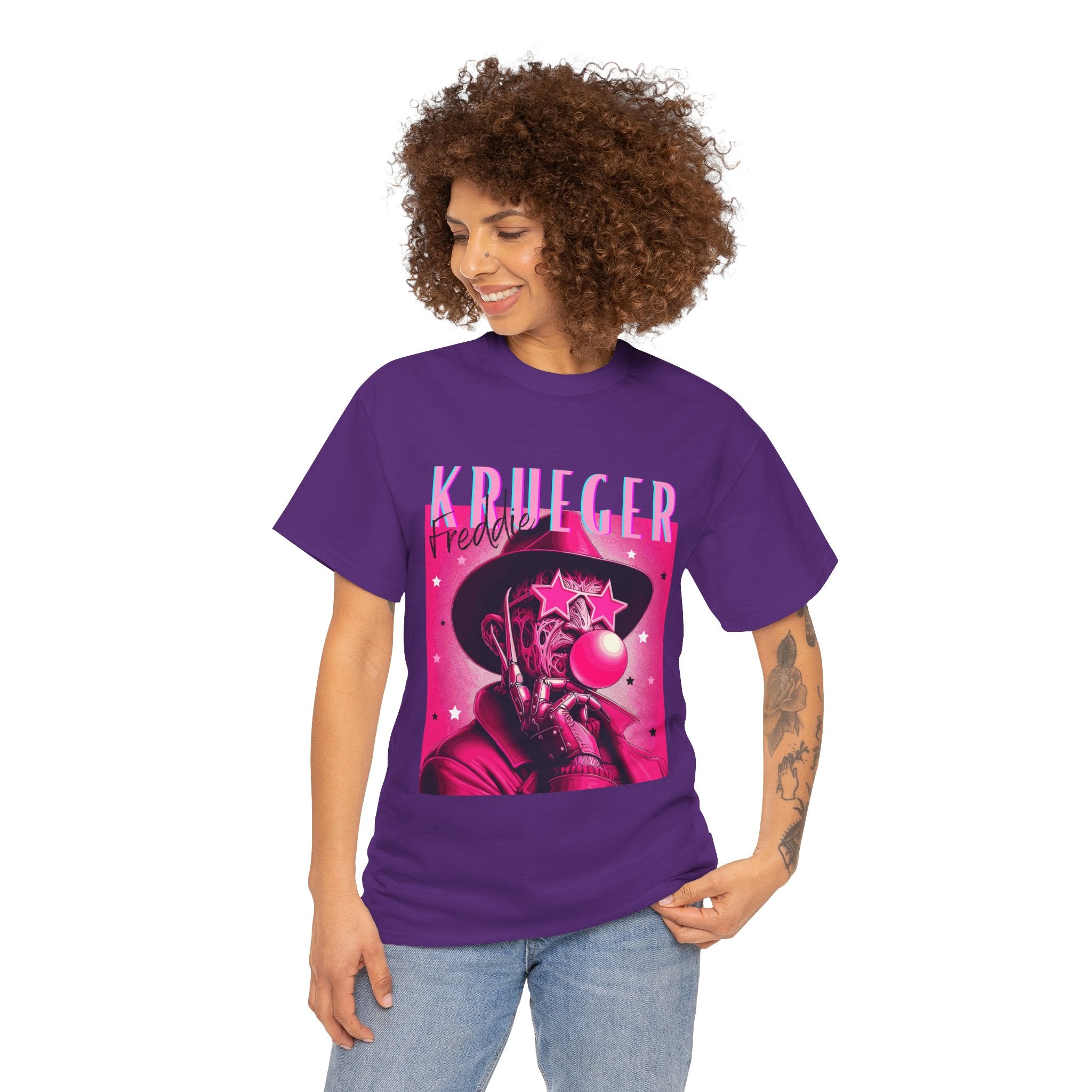 Freddie Kruger, Horror Graphic Tee, Unisex Cotton Shirt, Halloween Costume, Horror Movie Gift, Spooky T-Shirt, Horror Fan Apparel