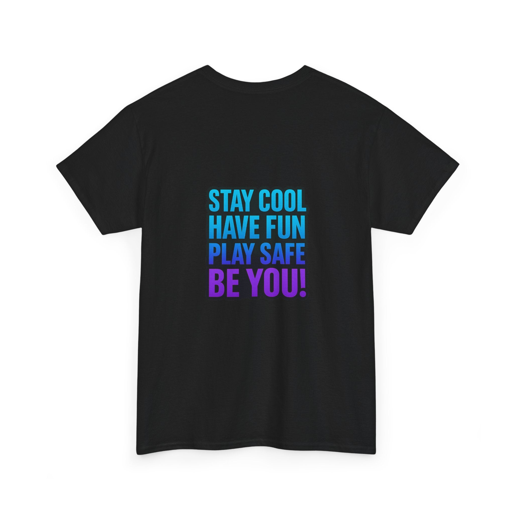 DJ KAT PAWS Surfing Fun T-Shirt | Stay Cool, Have Fun, Play Safe, Be You! | Fun Summer Tee, Gift for Cat Lovers, Beach Vibes