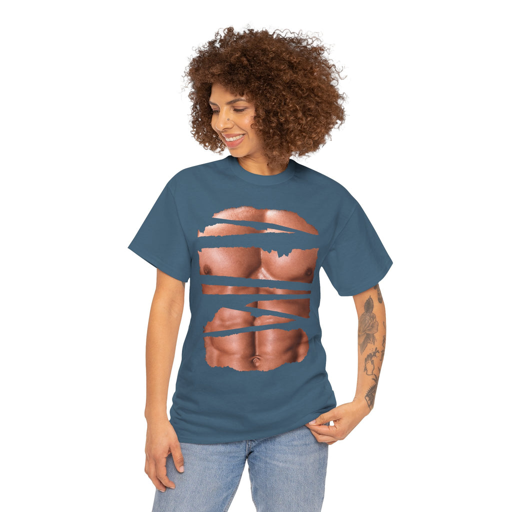 Shredded Abs Tee