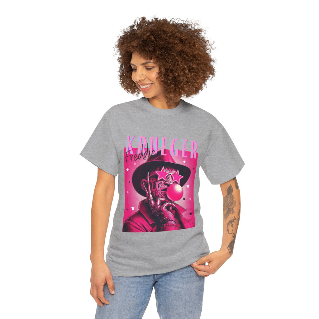 Freddie Kruger, Horror Graphic Tee, Unisex Cotton Shirt, Halloween Costume, Horror Movie Gift, Spooky T-Shirt, Horror Fan Apparel