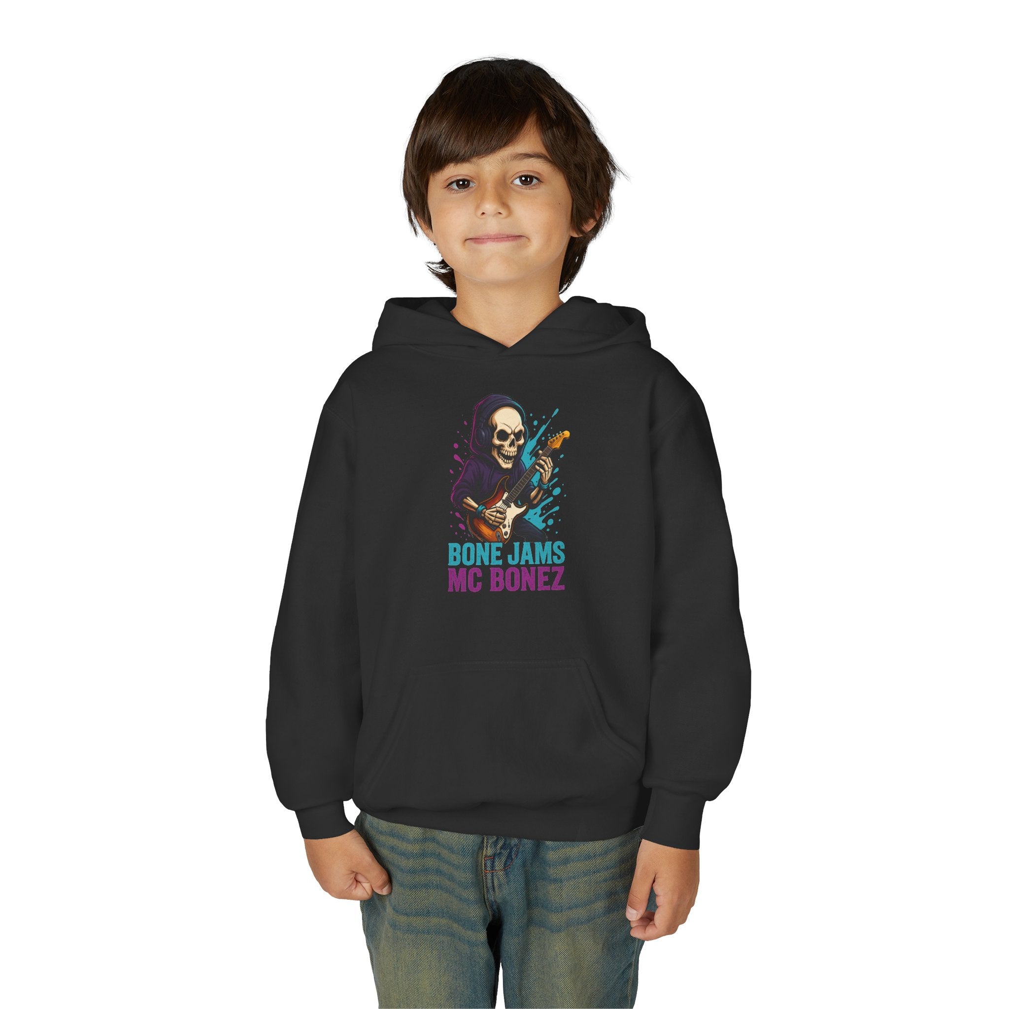 Bone Jams – MC Bonez Kids Hoodie - Gutted Guitarist