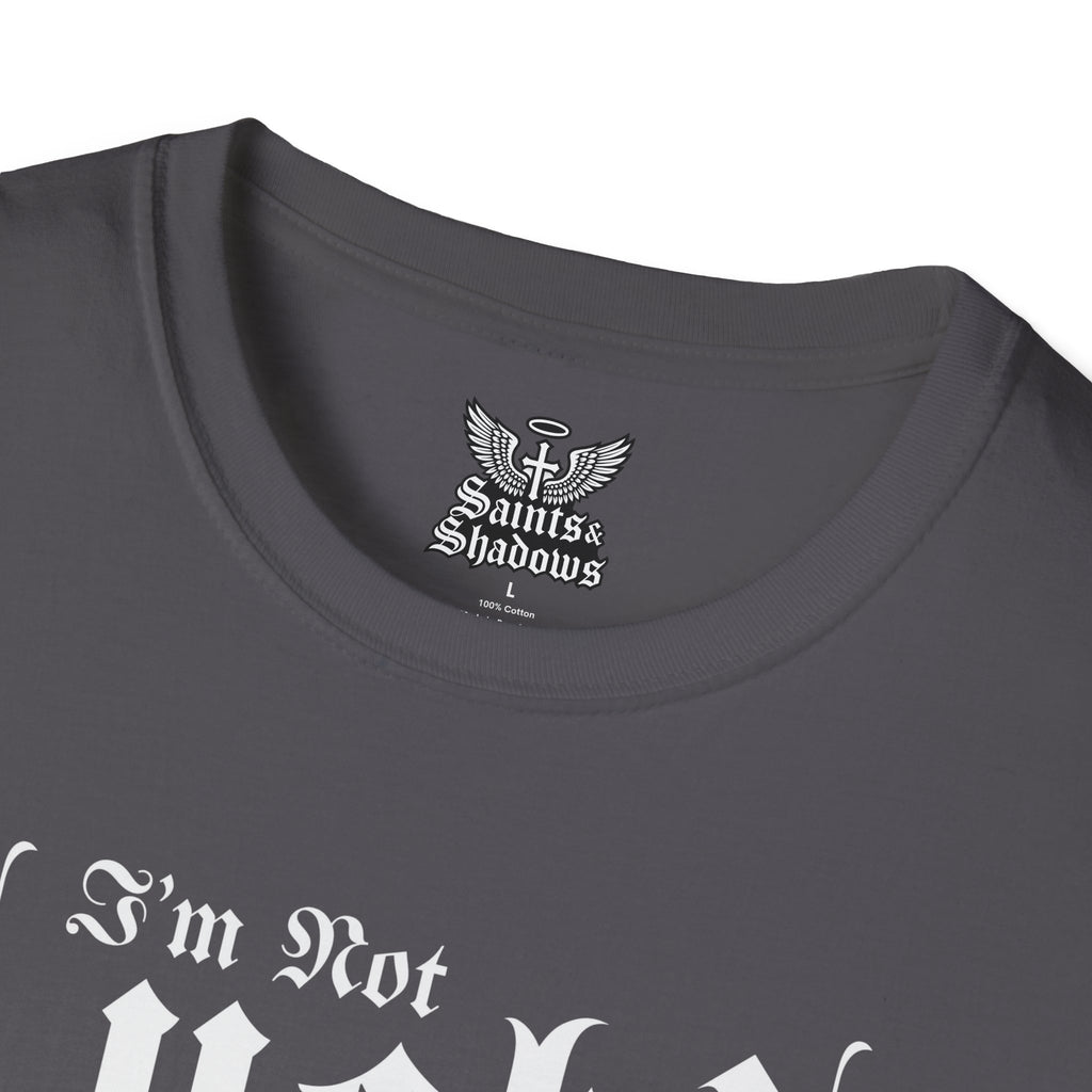 Saints and Shadows - I'm Not Lucky, But I'm Blessed T-Shirt, Unisex Graphic Tee