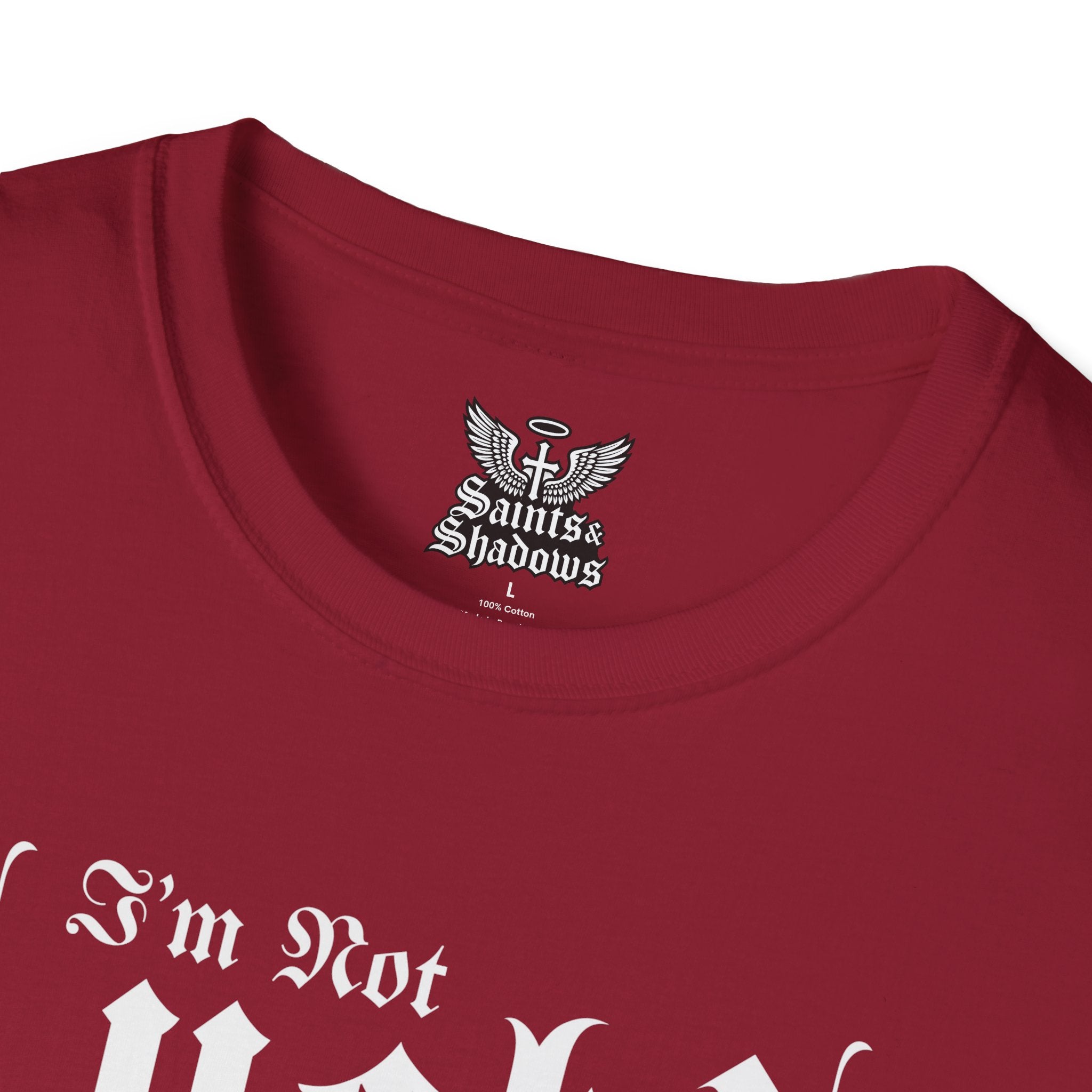 Saints and Shadows - I'm Not Lucky, But I'm Blessed T-Shirt, Unisex Graphic Tee