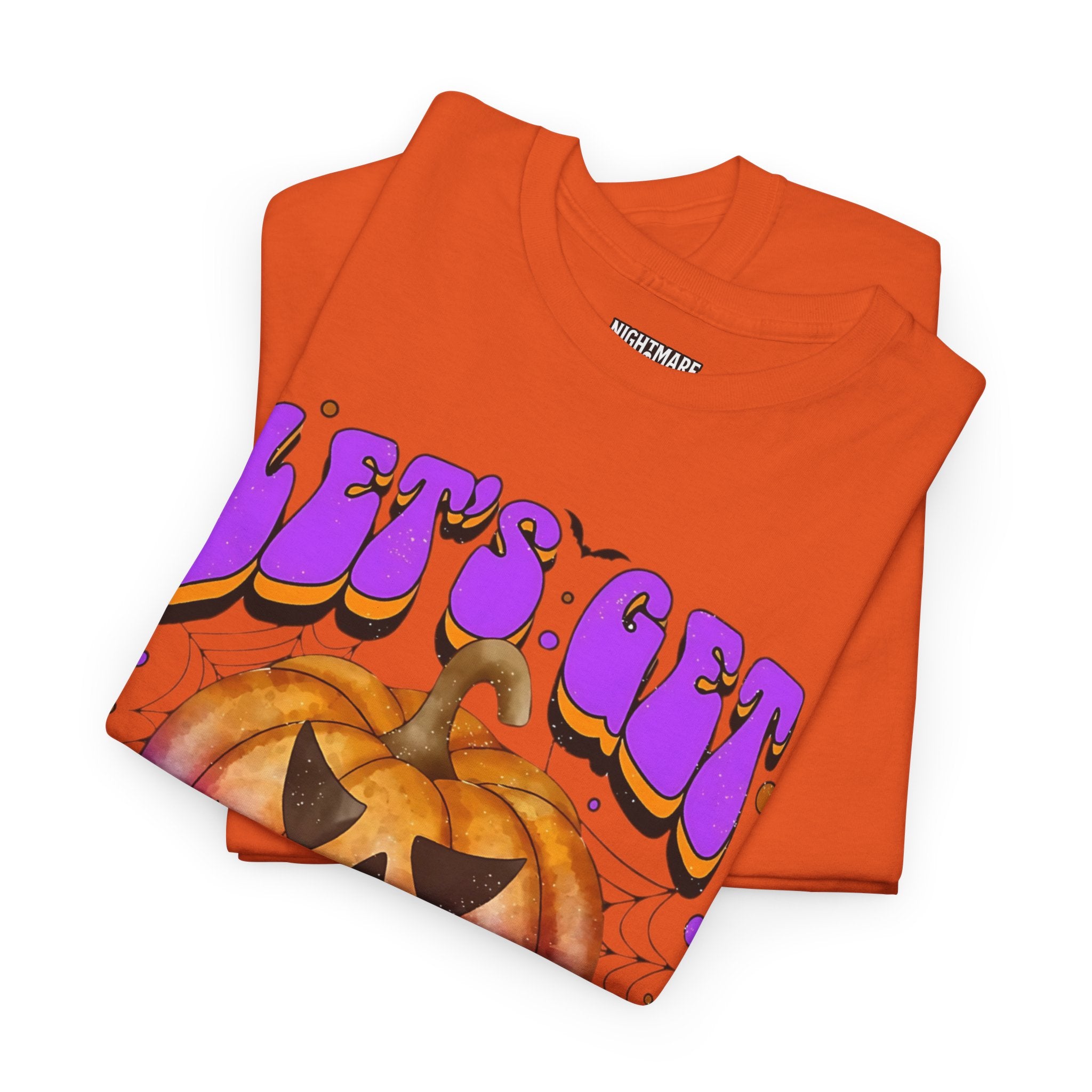 Halloween Spooky Pumpkin Tee, Unisex Cotton Shirt, Halloween Costume, Fall Festivities, Trick or Treat