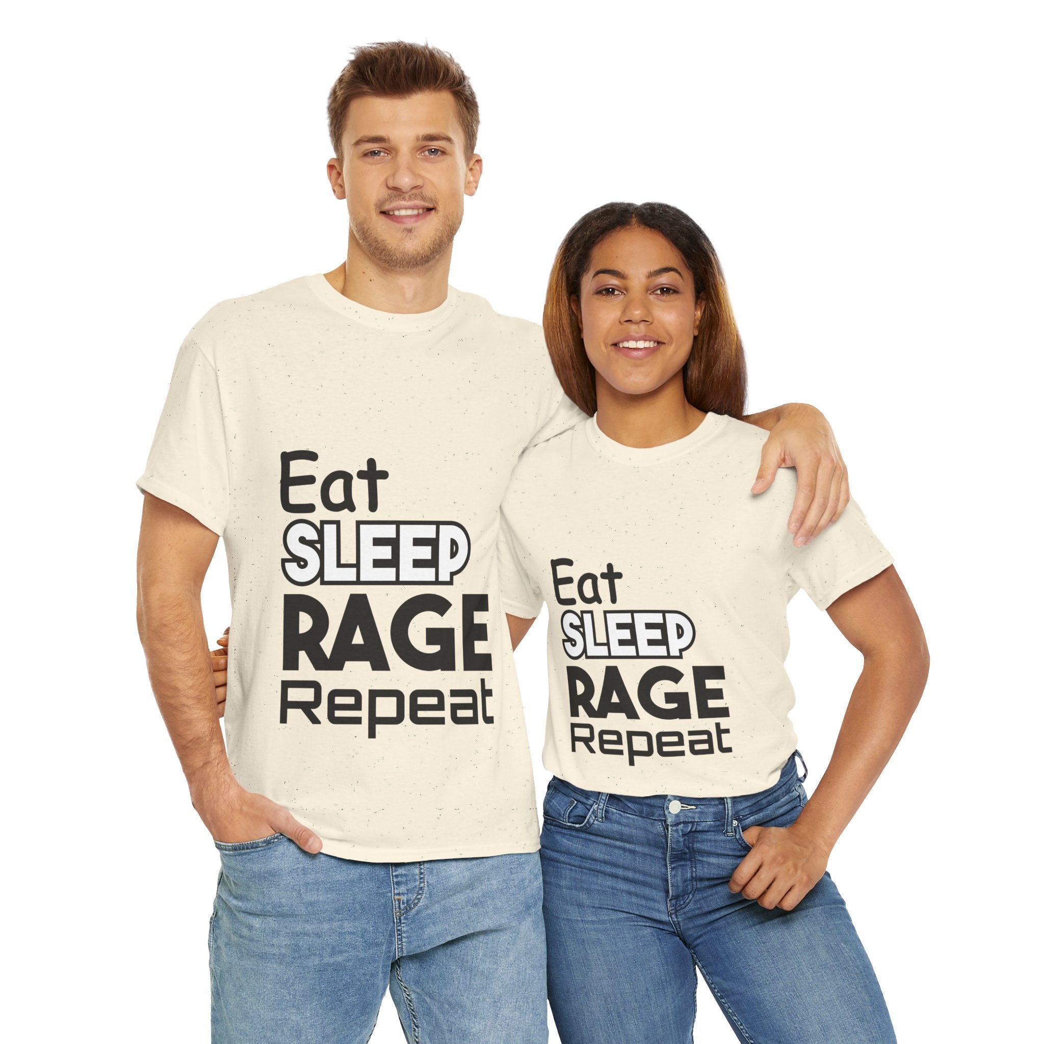 Eat Sleep Rage Repeat Tee