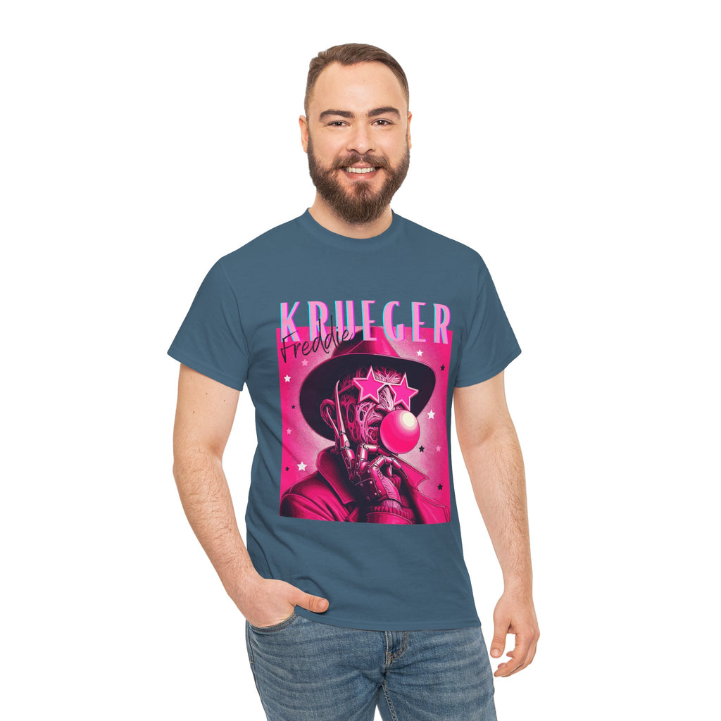 Freddie Kruger, Horror Graphic Tee, Unisex Cotton Shirt, Halloween Costume, Horror Movie Gift, Spooky T-Shirt, Horror Fan Apparel