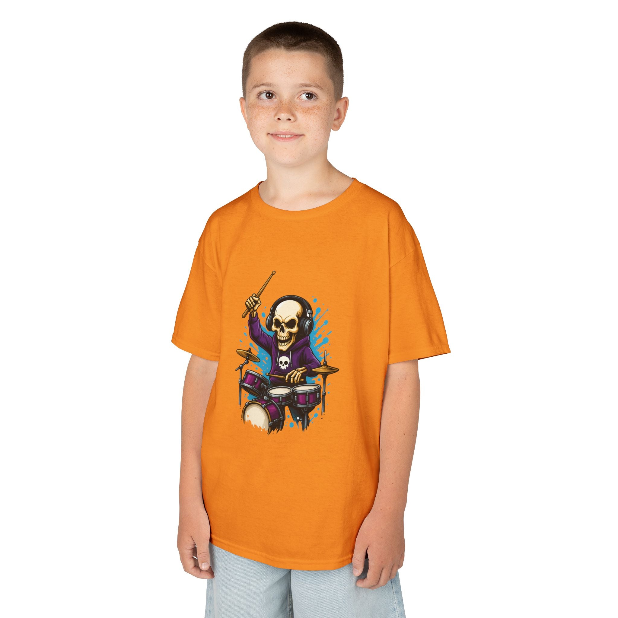 Bone Jams MC Bonez Kids Tee, Drumming Up The Dead