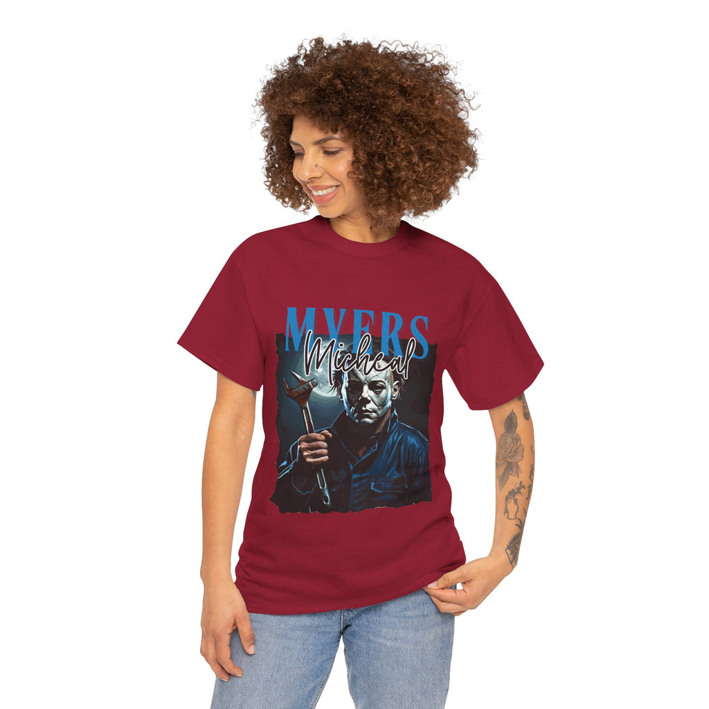Michael Myers - Horror Graphic Tee, Unisex Cotton Shirt, Halloween Costume, Horror Movie Gift, Spooky T-Shirt, Horror Fan Apparel
