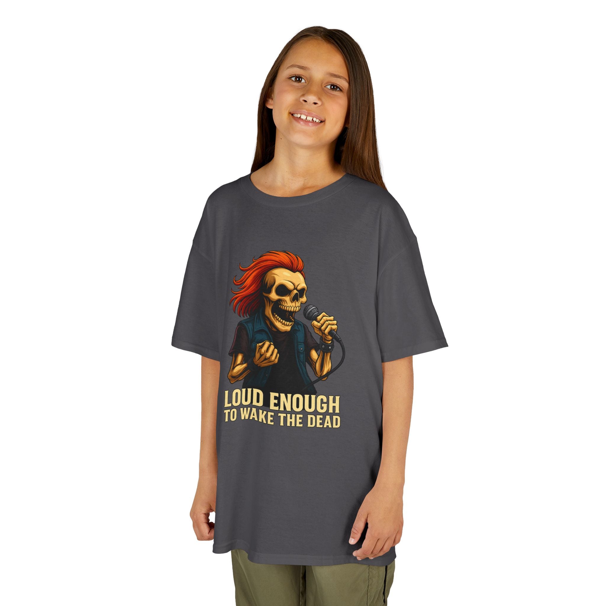 Bone Jams MC Bonez Kids Tee, Loud Enough  to Wake the Dead