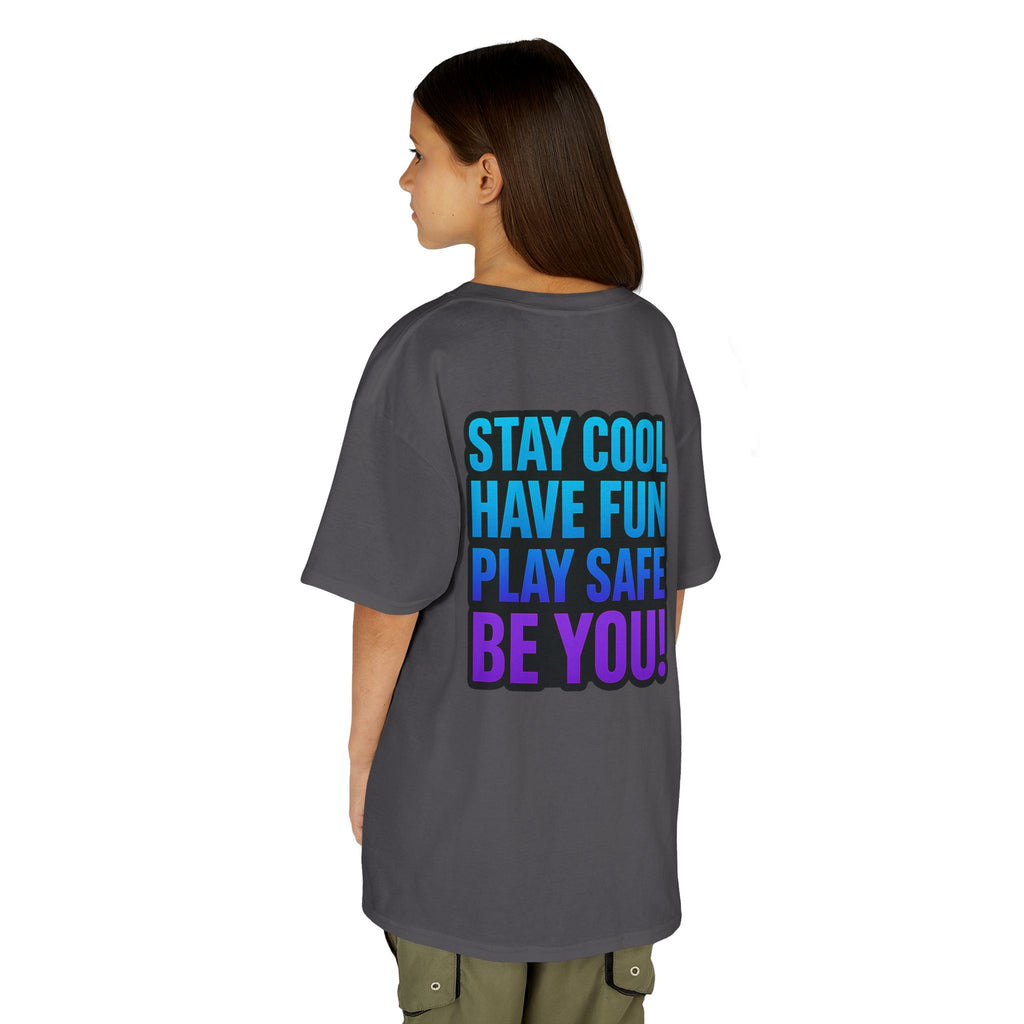 DJ KAT PAWS - Fun Skater Cat Design, Youth Summer T-Shirt, Cool Kids Apparel, Birthday Gift, Trendy Casual Wear