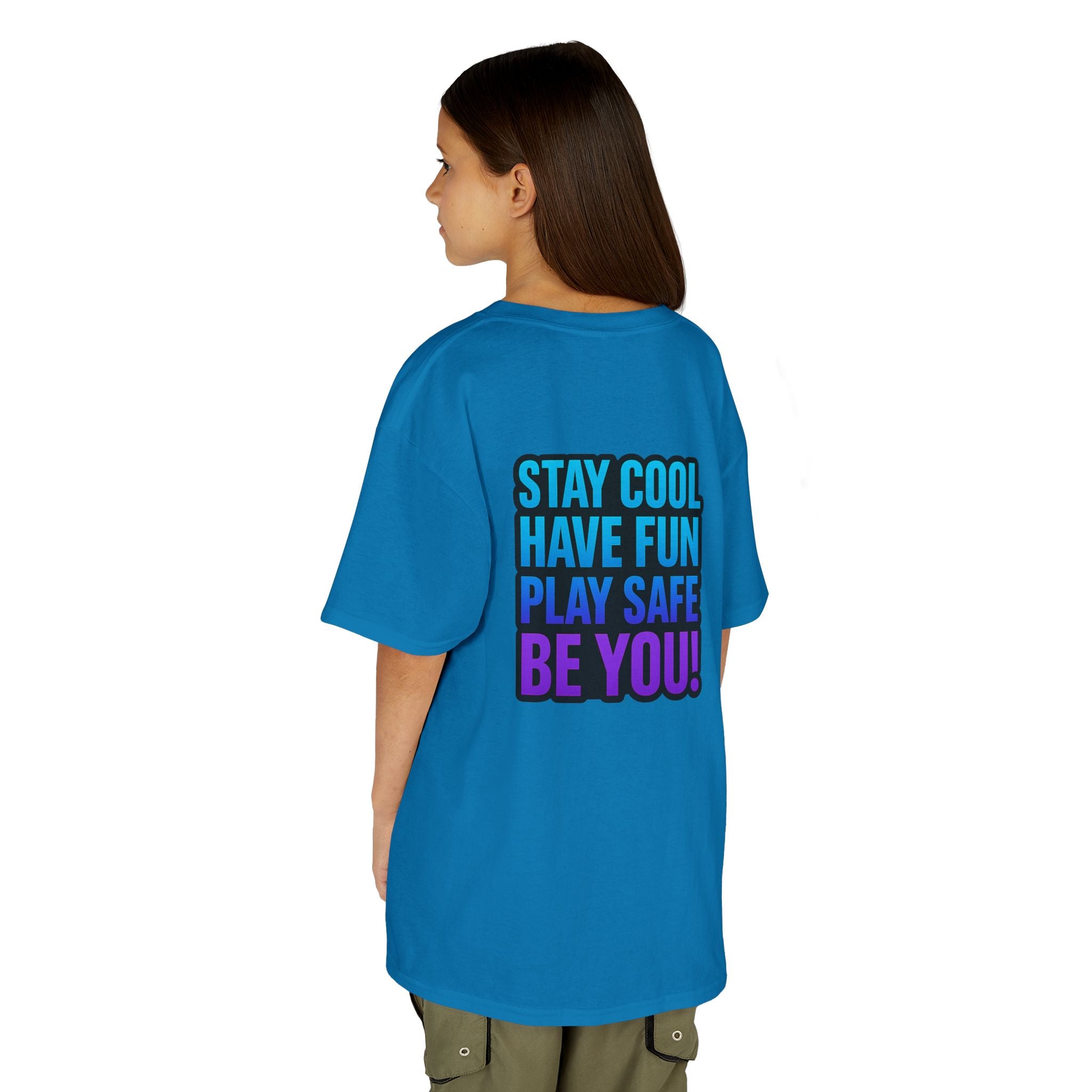 DJ KAT PAWS - Fun Skater Cat Design, Youth Summer T-Shirt, Cool Kids Apparel, Birthday Gift, Trendy Casual Wear