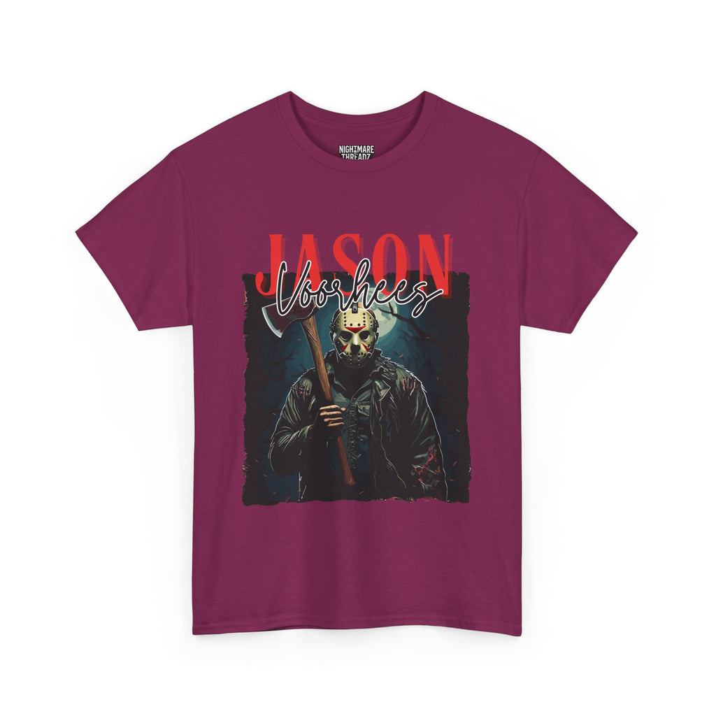 Jason Vorhees Horror Graphic Tee, Unisex Cotton Shirt, Halloween Costume, Horror Movie Gift, Spooky T-Shirt, Horror Fan Apparel
