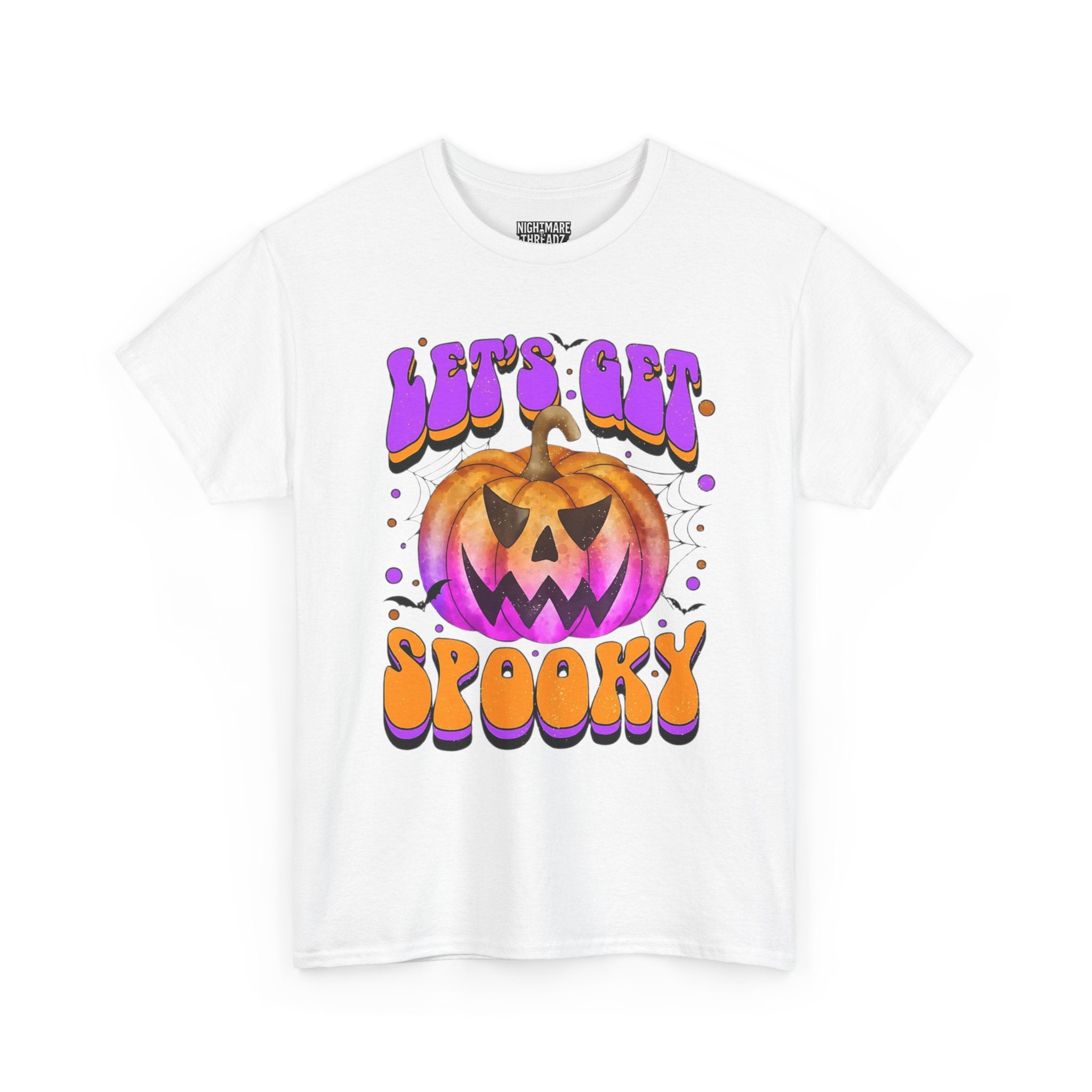 Halloween Spooky Pumpkin Tee, Unisex Cotton Shirt, Halloween Costume, Fall Festivities, Trick or Treat