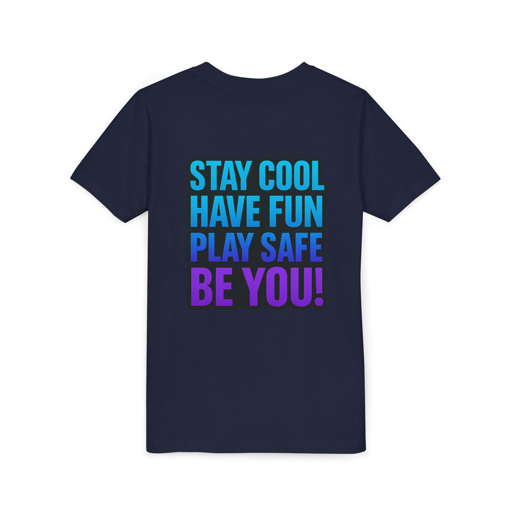 DJ KAT PAWS – Purr-fectly Rad Baseball Youth Tee | Fun Kids Graphic Shirt, Cool Cat Design, Perfect for Birthdays, Playdates & Sports Events