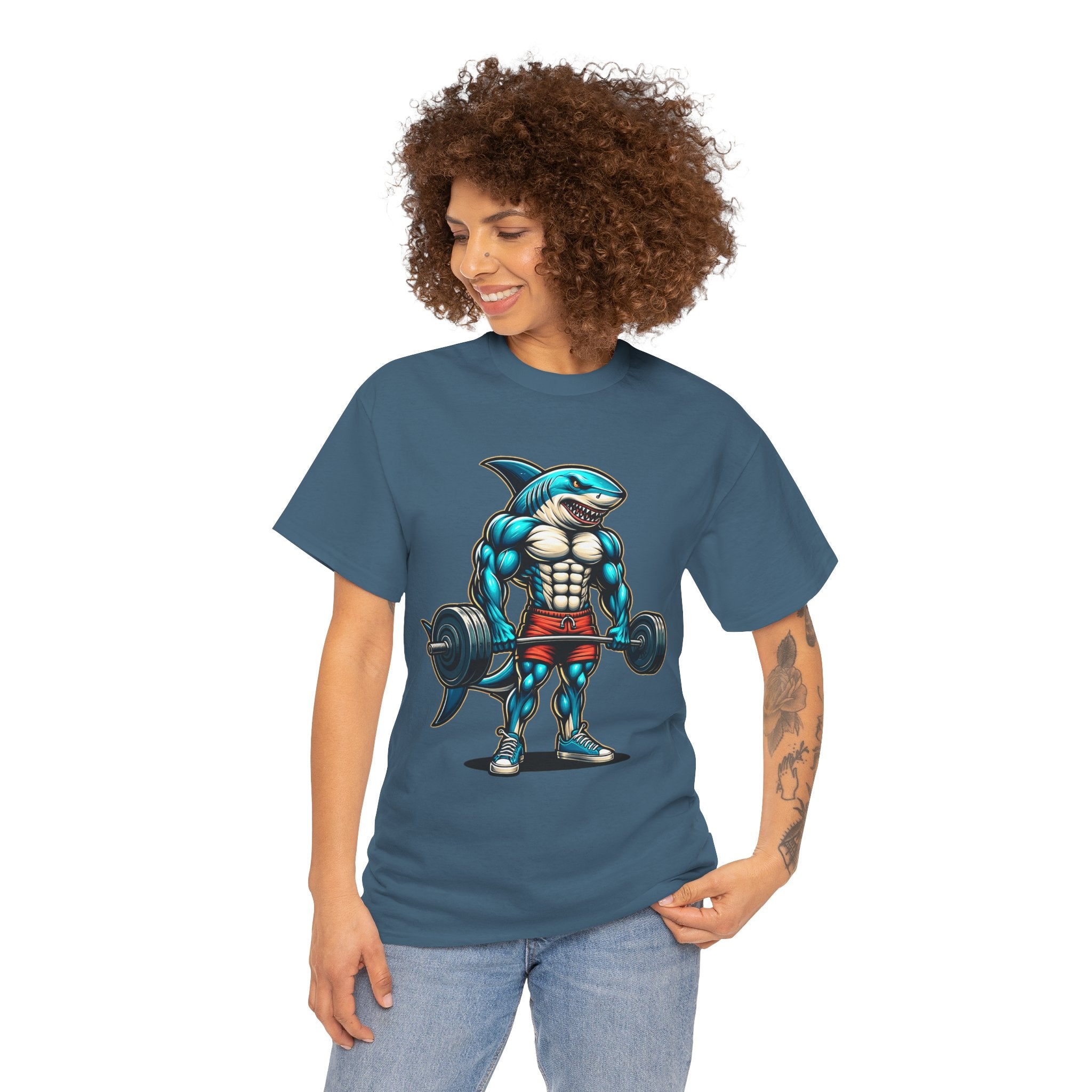 Muscular Shark T-Shirt