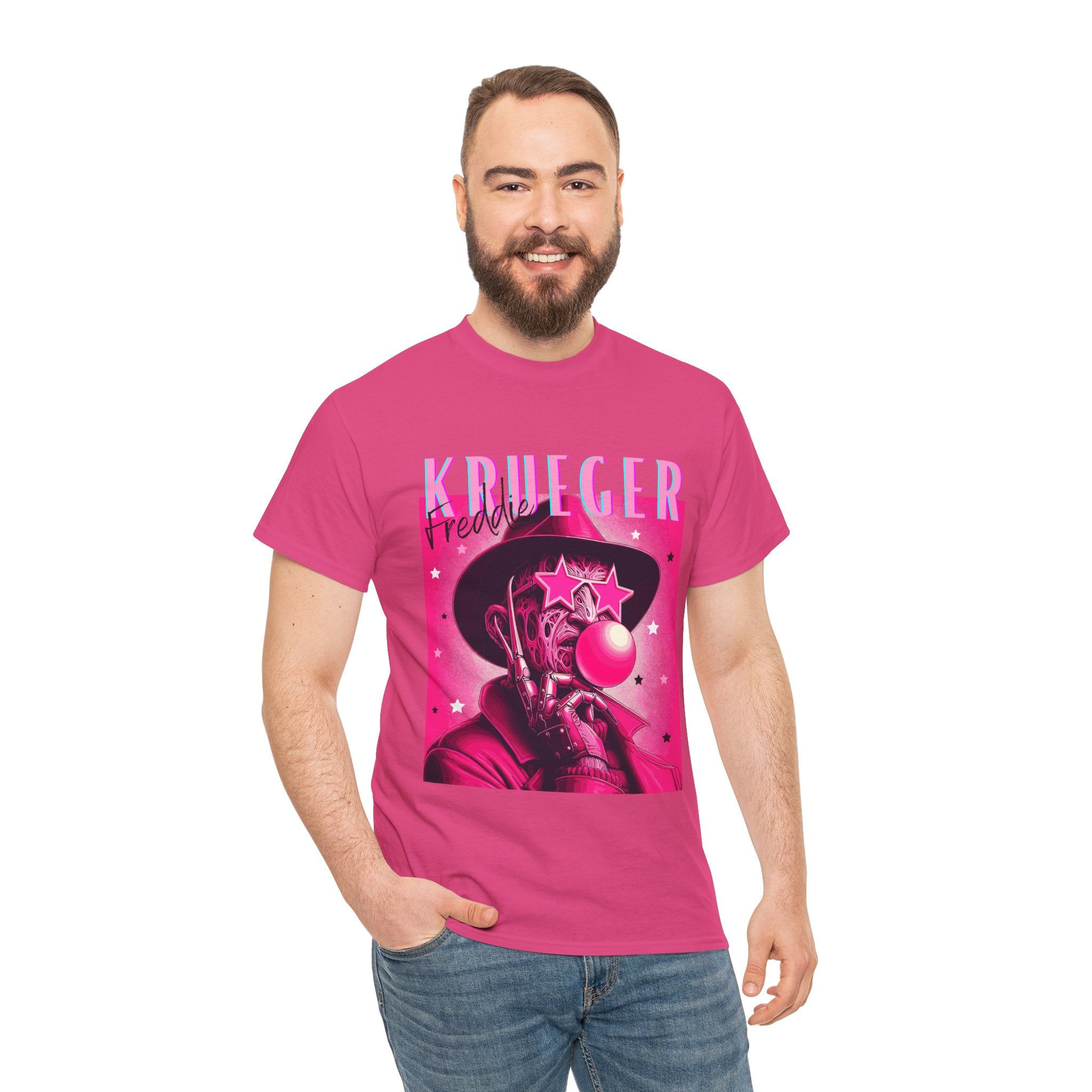 Freddie Kruger, Horror Graphic Tee, Unisex Cotton Shirt, Halloween Costume, Horror Movie Gift, Spooky T-Shirt, Horror Fan Apparel
